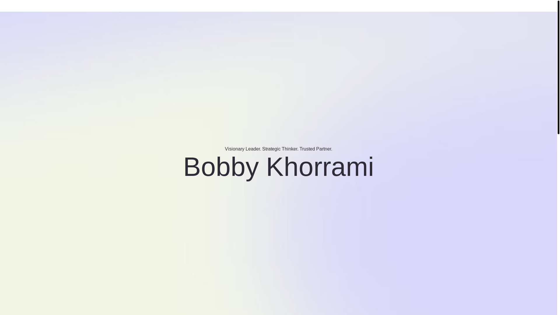 website screenshot of https://bobbykhorraminy.com/