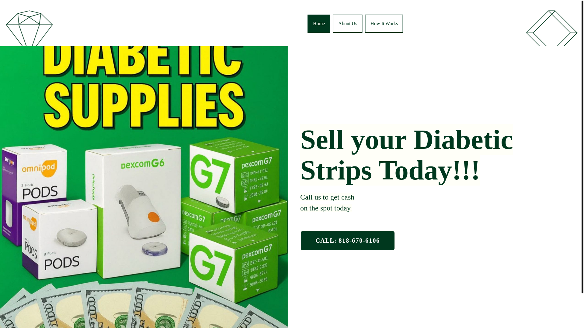 website screenshot of https://lacashfordiabeticsupply.com/