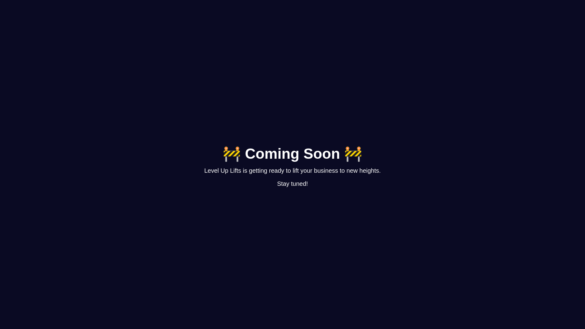 website screenshot of https://leveluplifts-coming-soon.pages.dev/