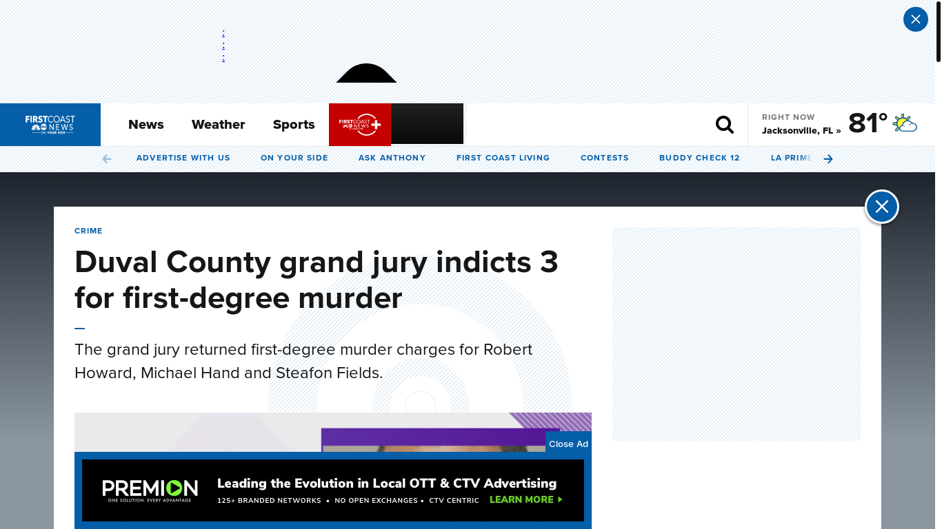 website screenshot of https://www.firstcoastnews.com/article/news/crime/duval-county-grand-jury-indicts-4-for-first-degree-murder-local/77-2e3a53dc-ecb3-4aea-87bb-ead27e9bc7eb