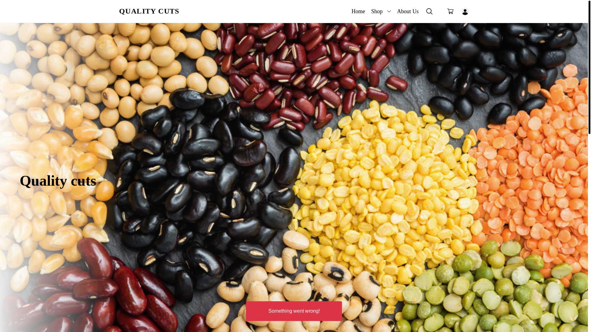 website screenshot of https://qualitycuts.co.in/