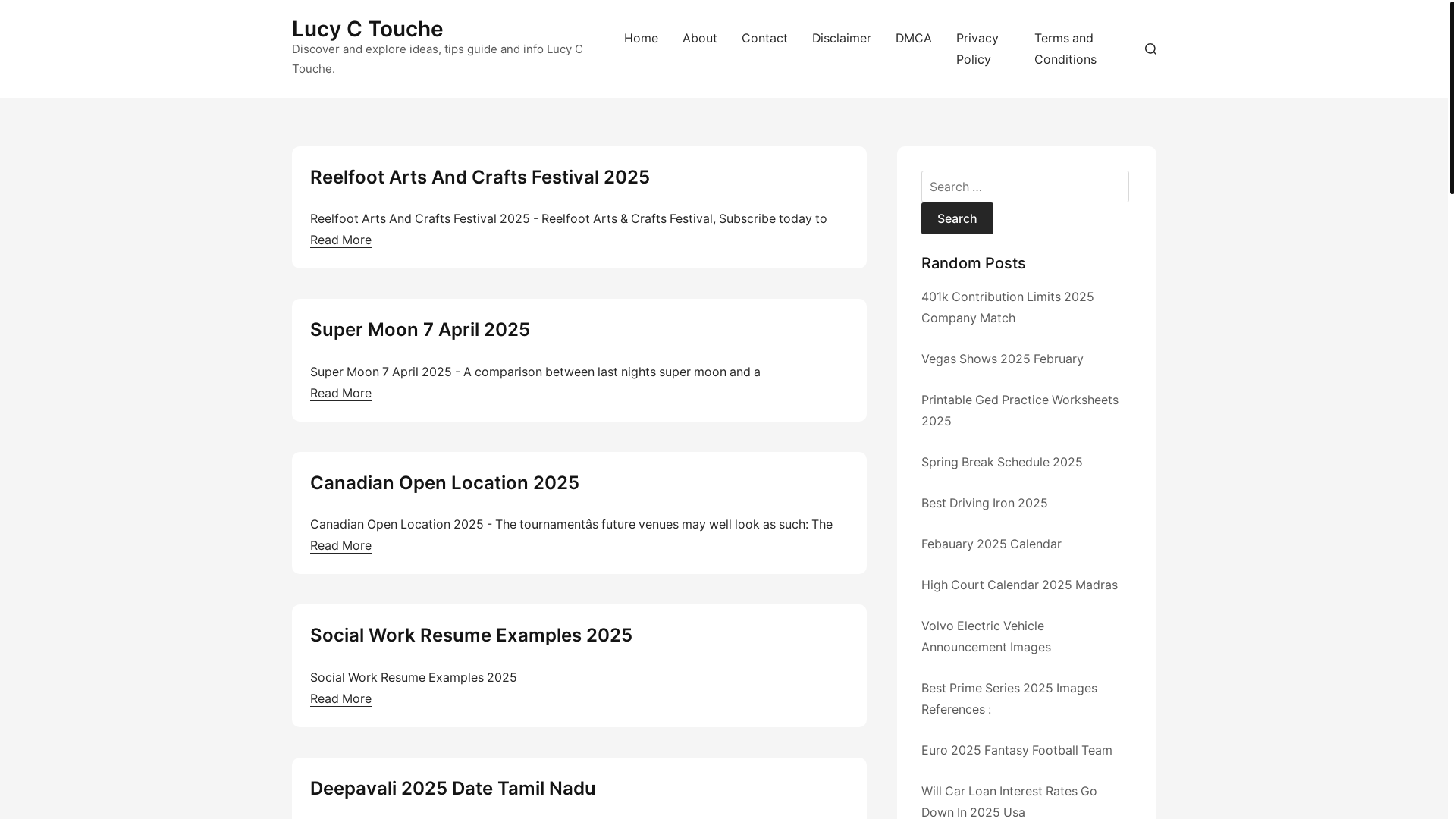 website screenshot of https://lucyctouche.pages.dev/