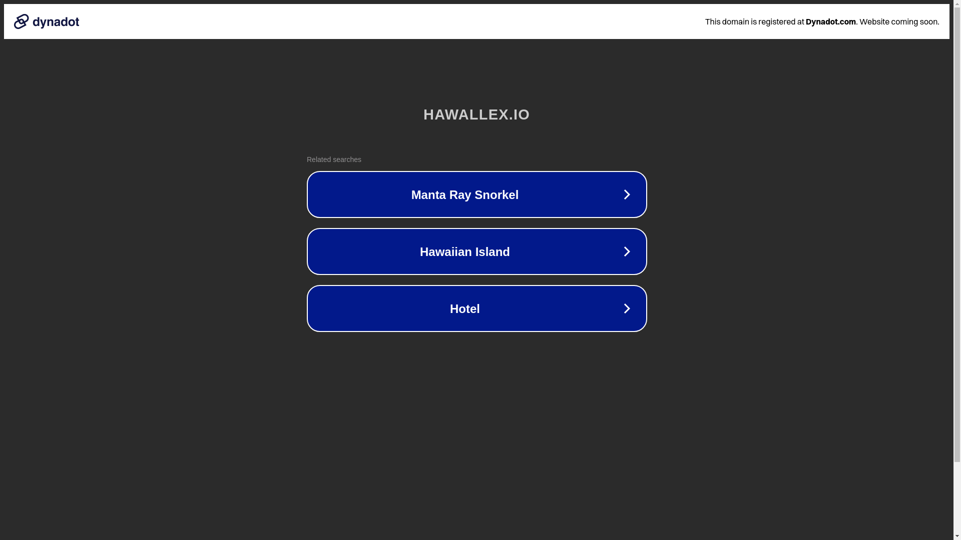 website screenshot of https://hawallex.io/