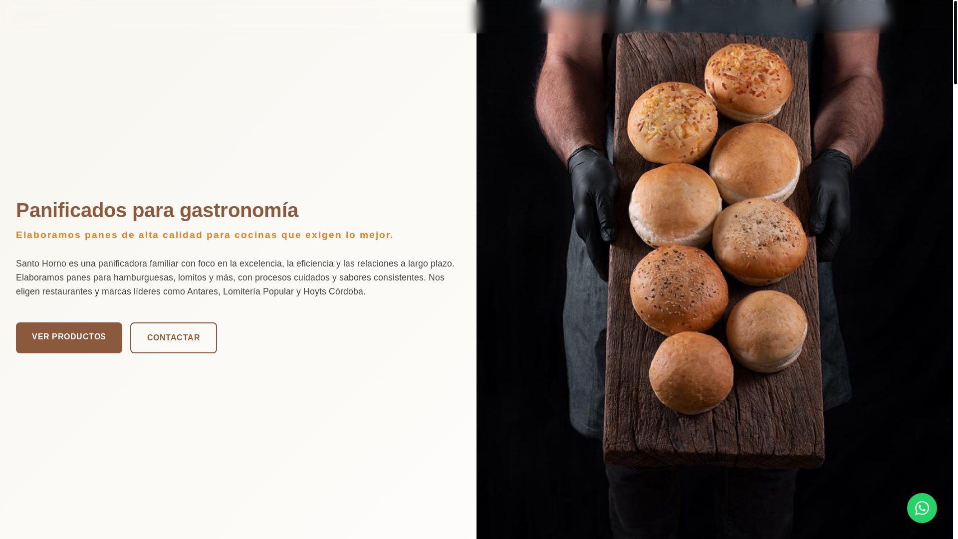 website screenshot of https://santohorno.com/