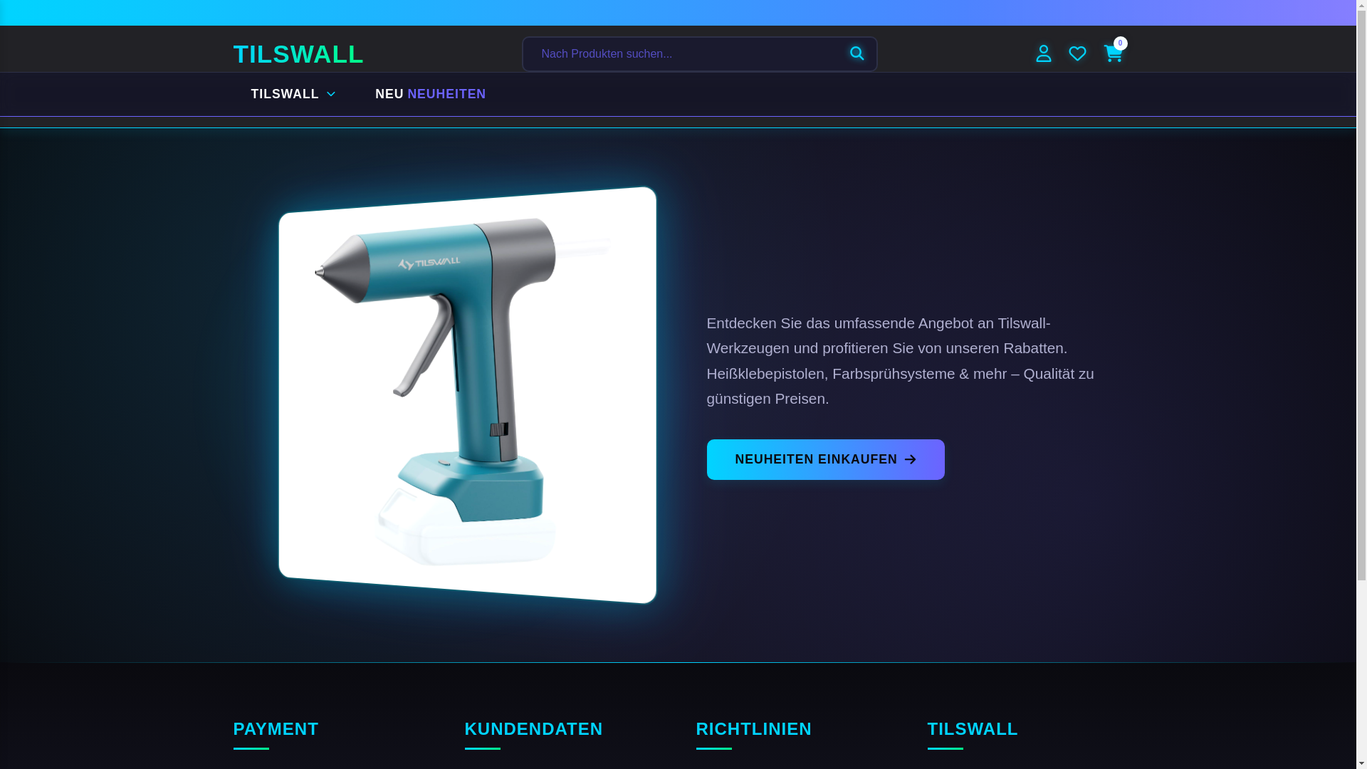 website screenshot of https://tilswhanakoshop.shop/