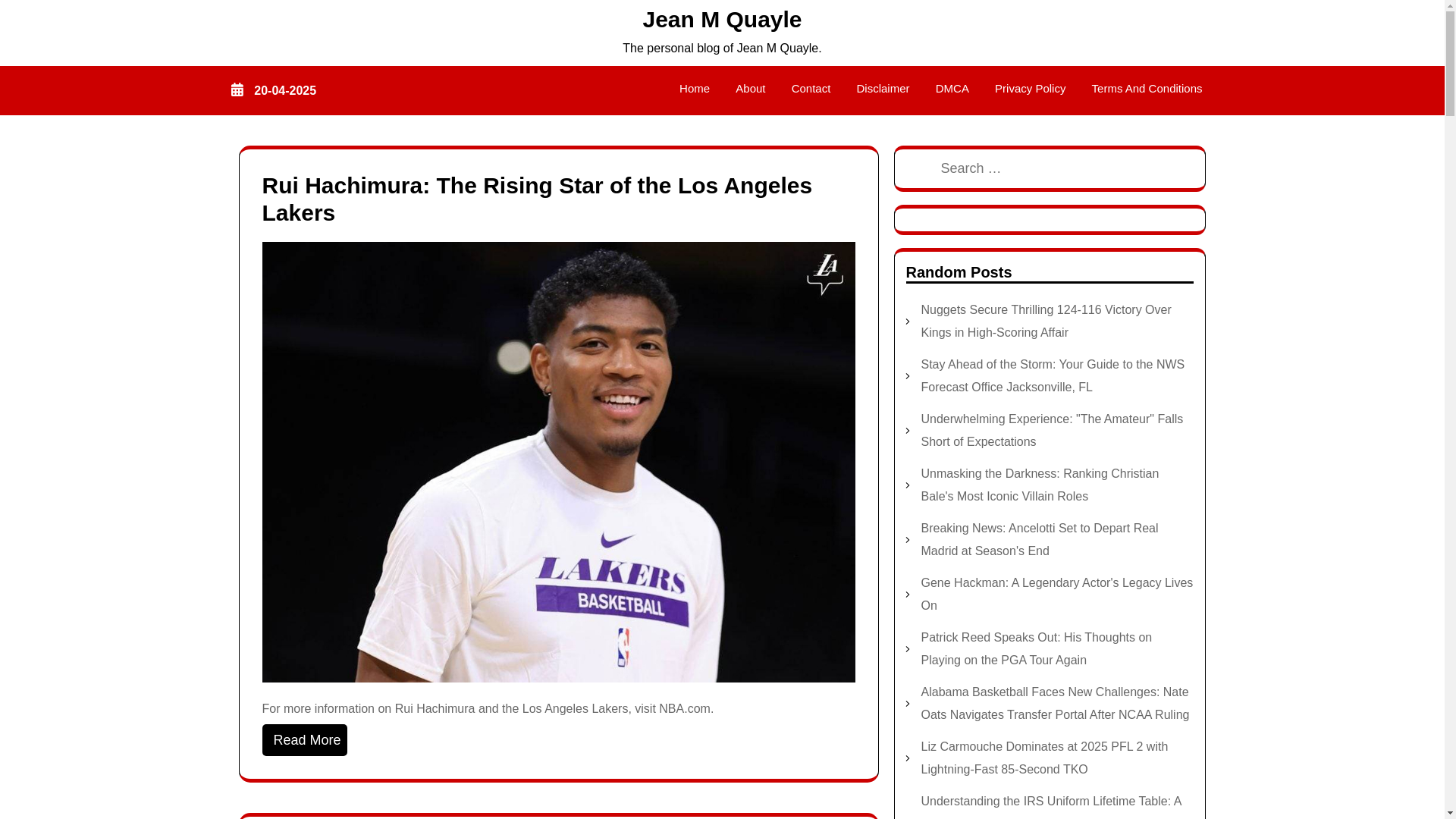 website screenshot of https://jeanmquayled.pages.dev/