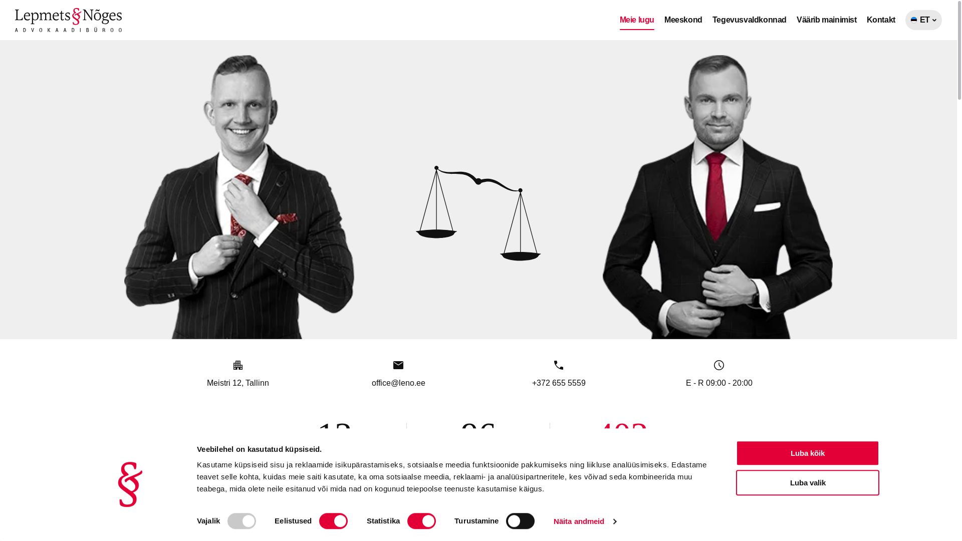 website screenshot of https://lenoabi.com/