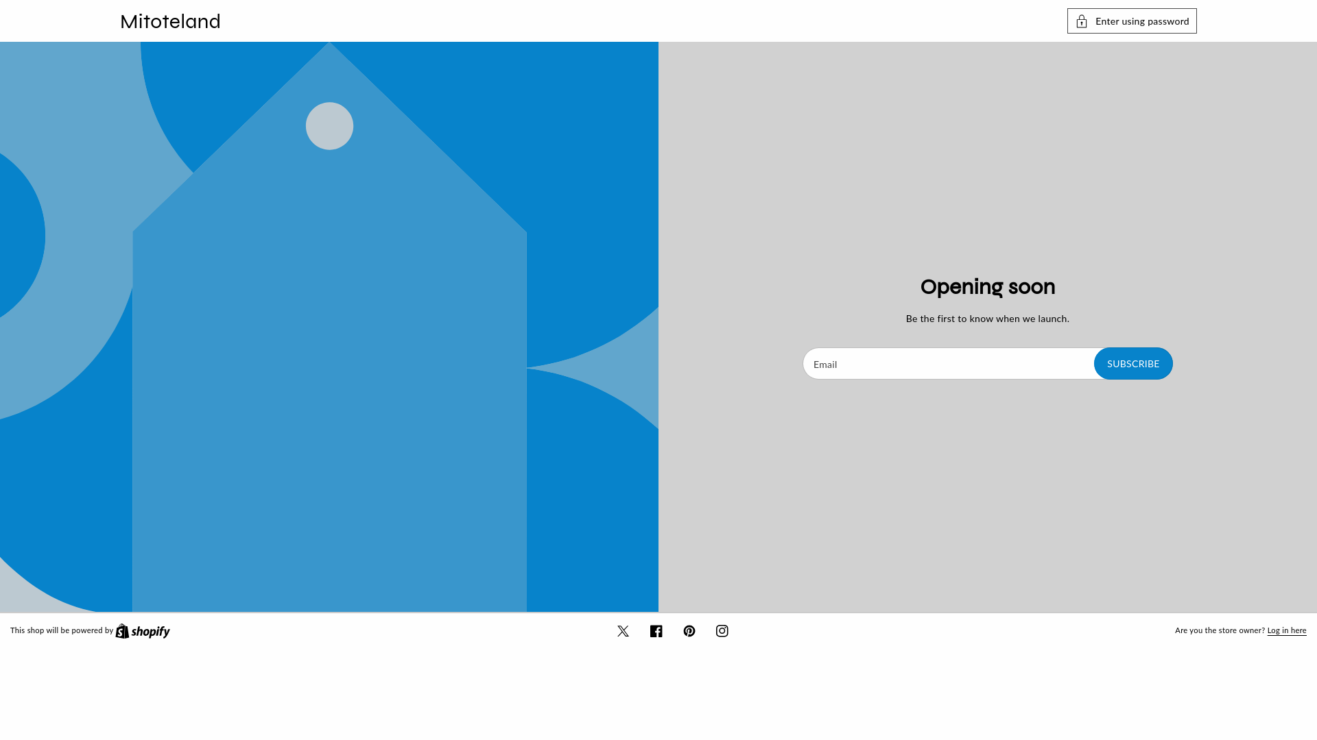website screenshot of https://mitoteland.com/