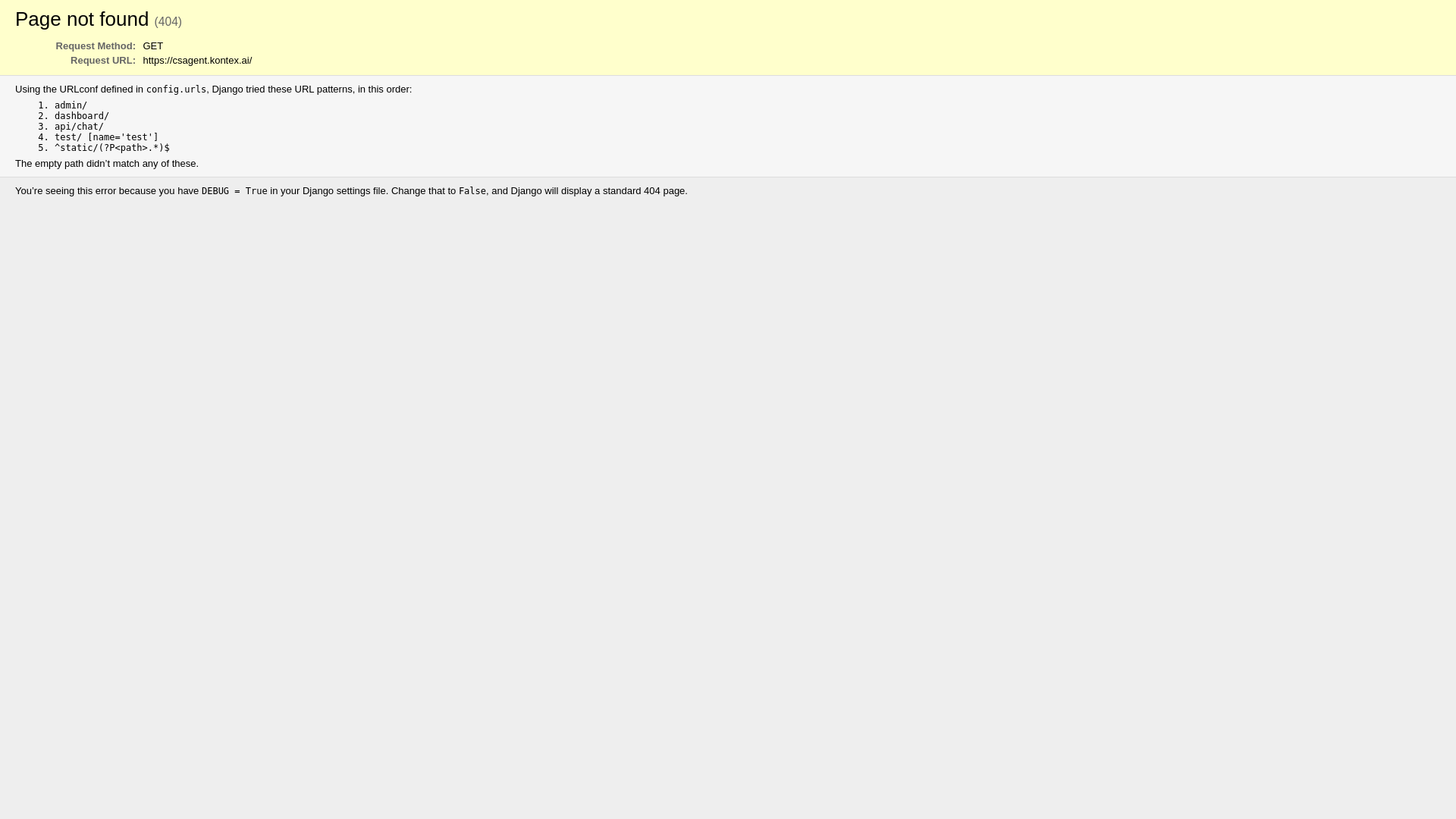 website screenshot of https://csagent.kontex.ai