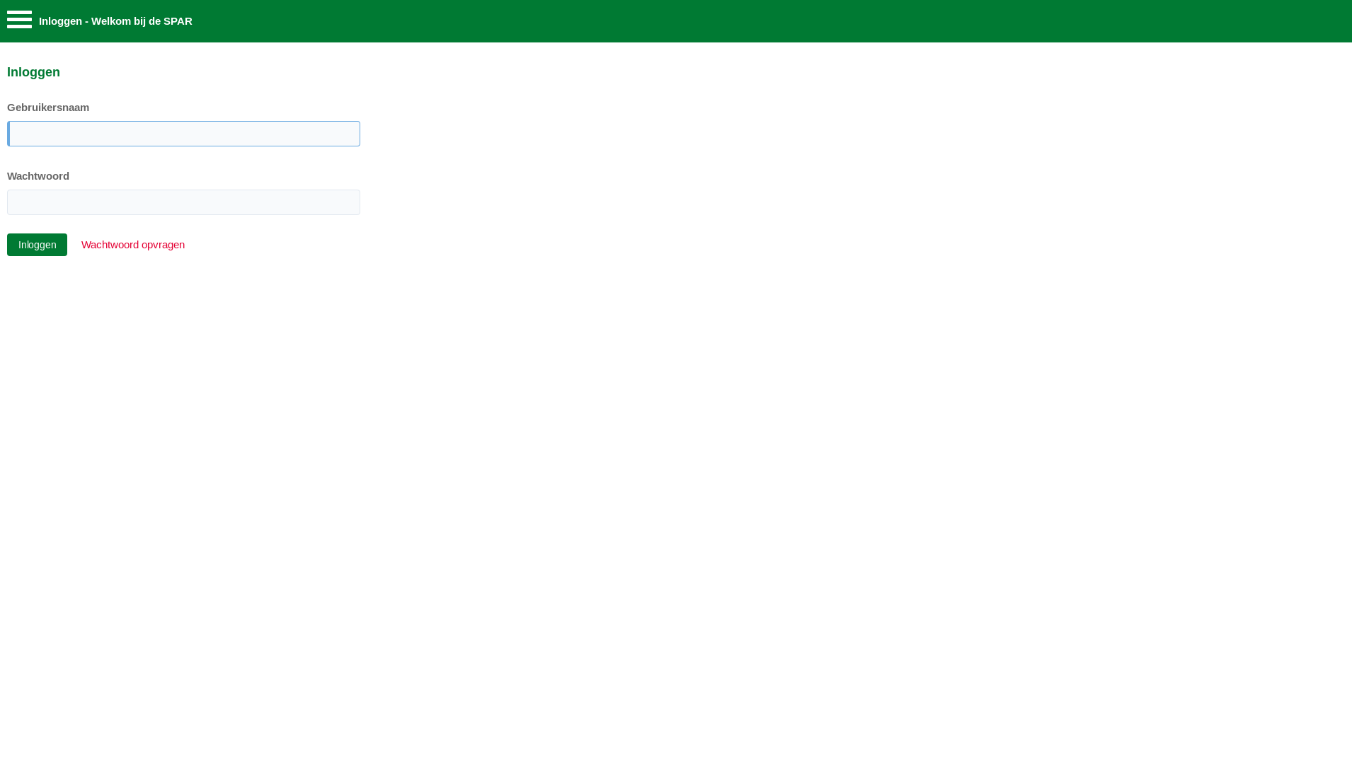 website screenshot of https://welkombijdespar.nl/