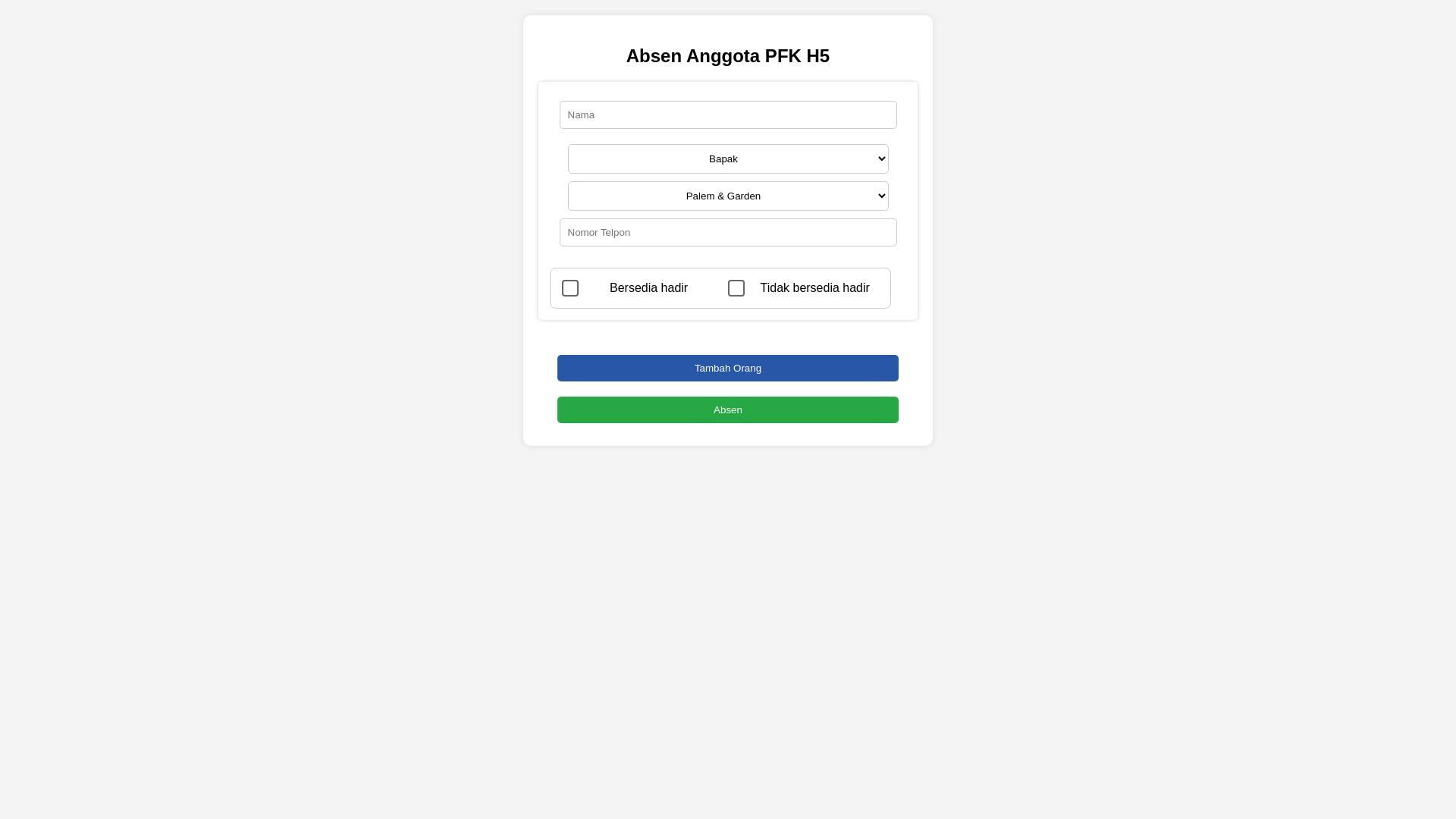 website screenshot of https://absen-pfk-h5-anggota.pages.dev/
