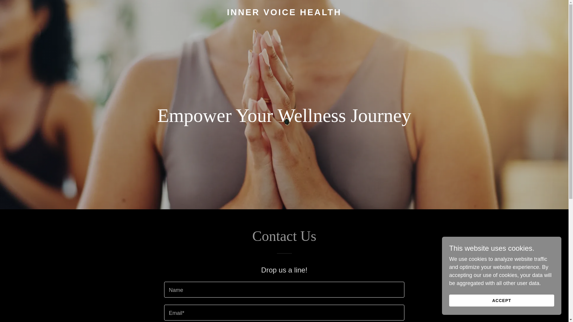 website screenshot of https://innervoice.health/