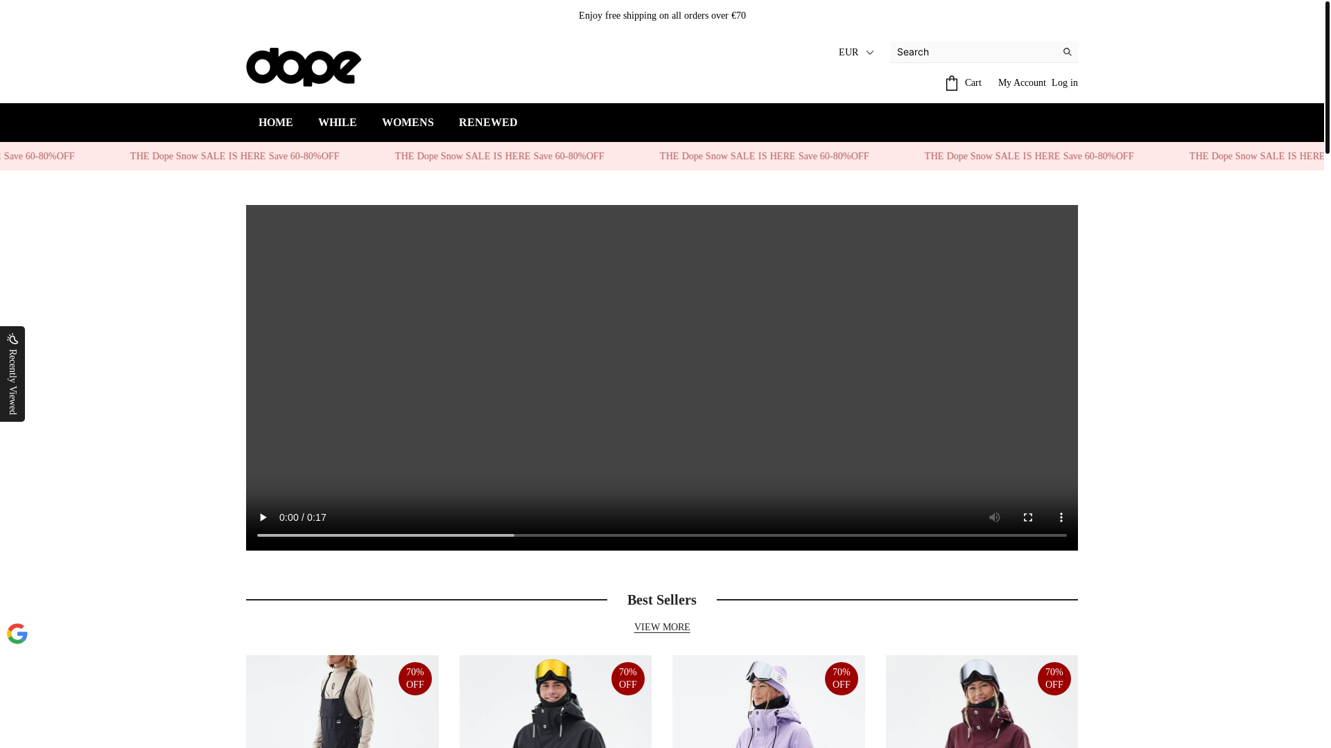 website screenshot of https://www.doopp.shop/