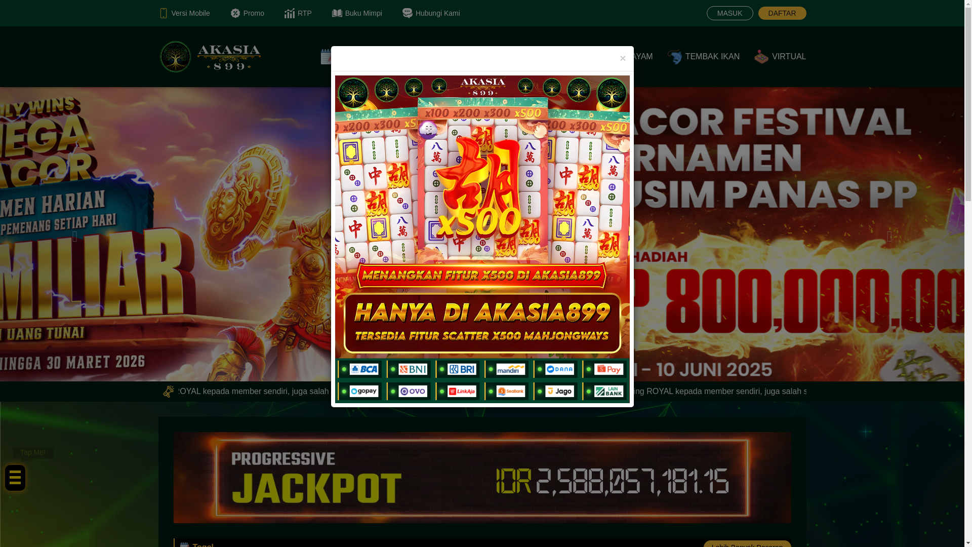 website screenshot of https://makasihaka.store/