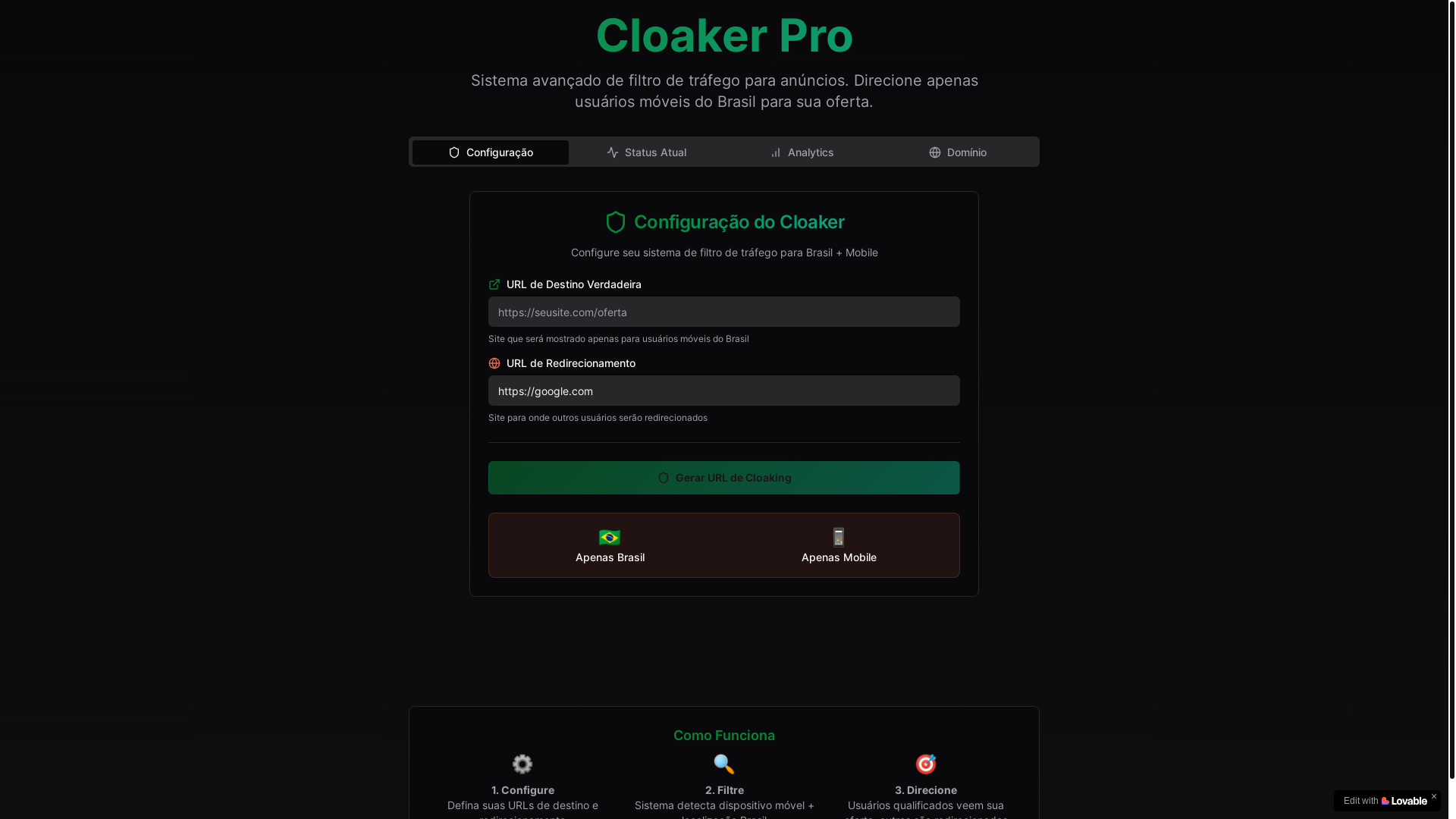 website screenshot of https://drprotector.pro/