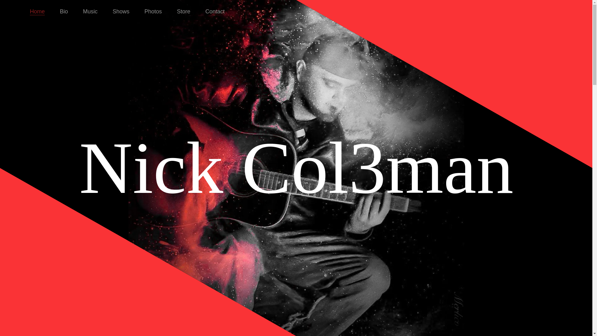 website screenshot of https://col3man.com/