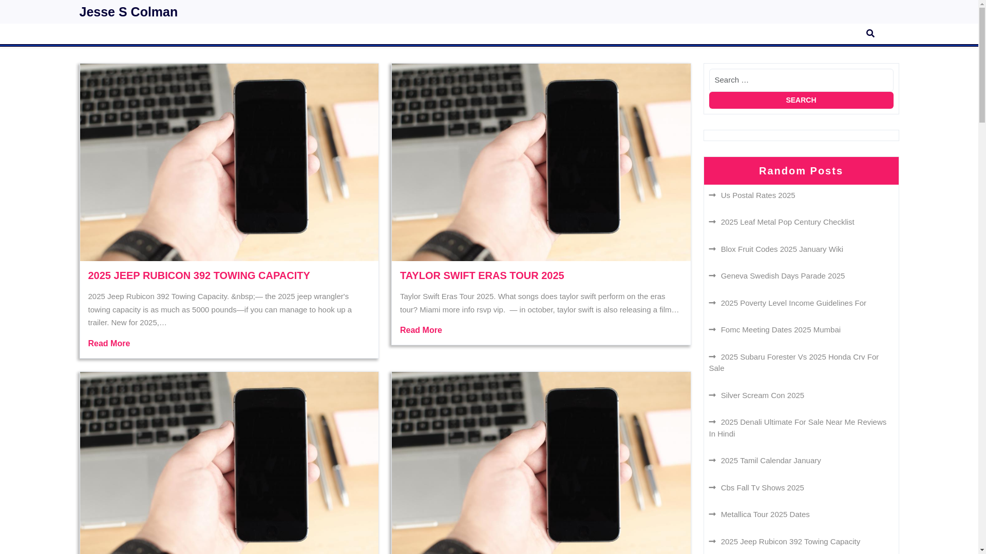 website screenshot of https://jessescolman.pages.dev/