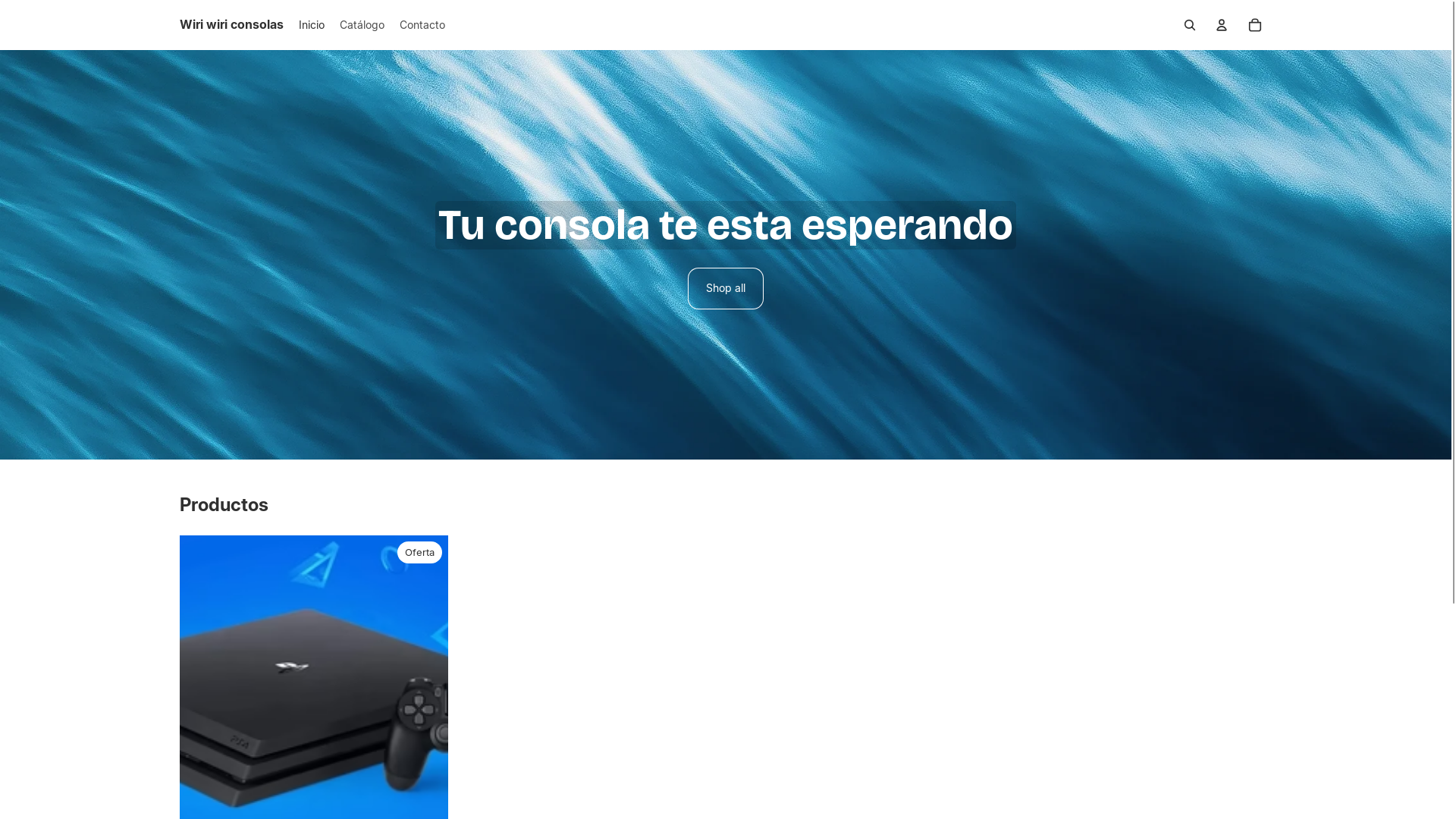 website screenshot of https://wiriconsola.com/
