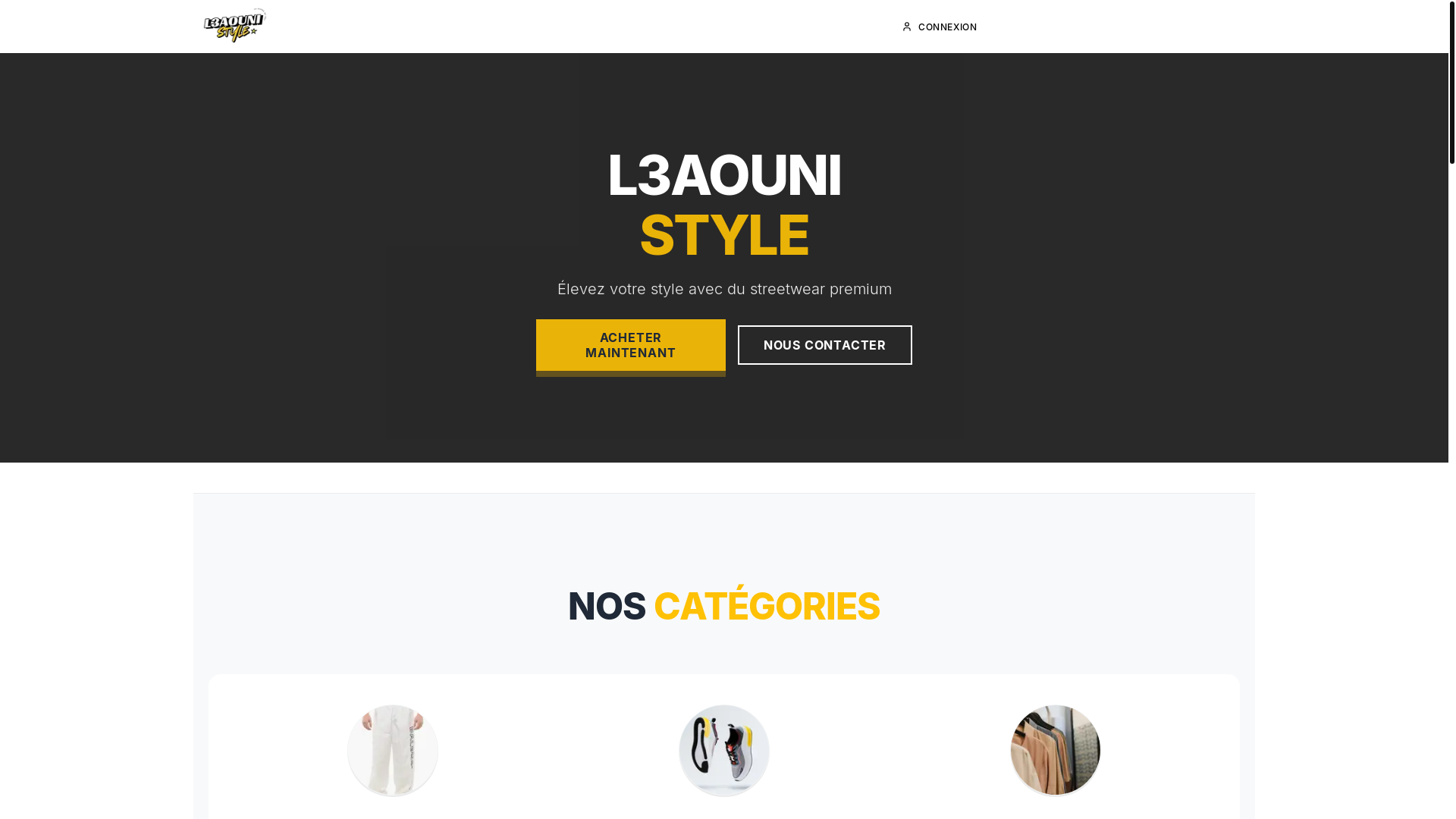 website screenshot of https://l3aounistyle.com/