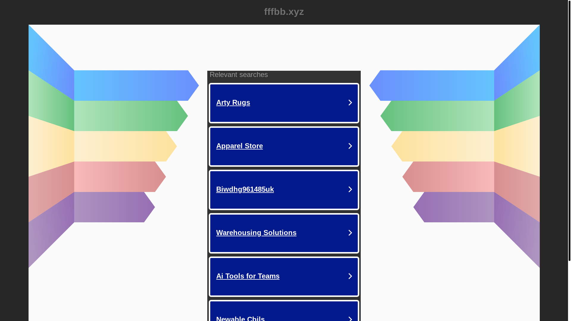 website screenshot of https://fffbb.xyz/