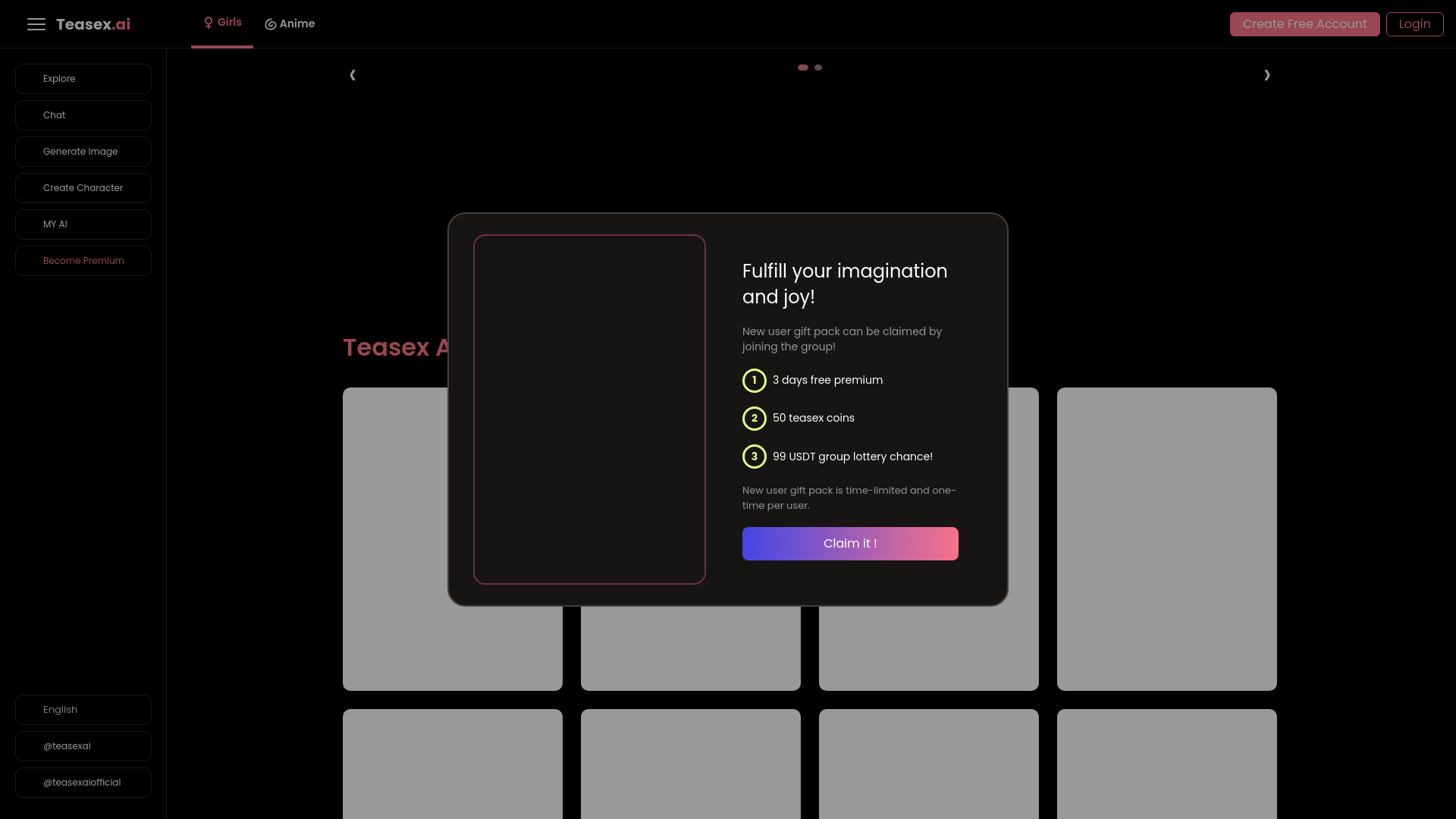 website screenshot of https://peachchat.ai/