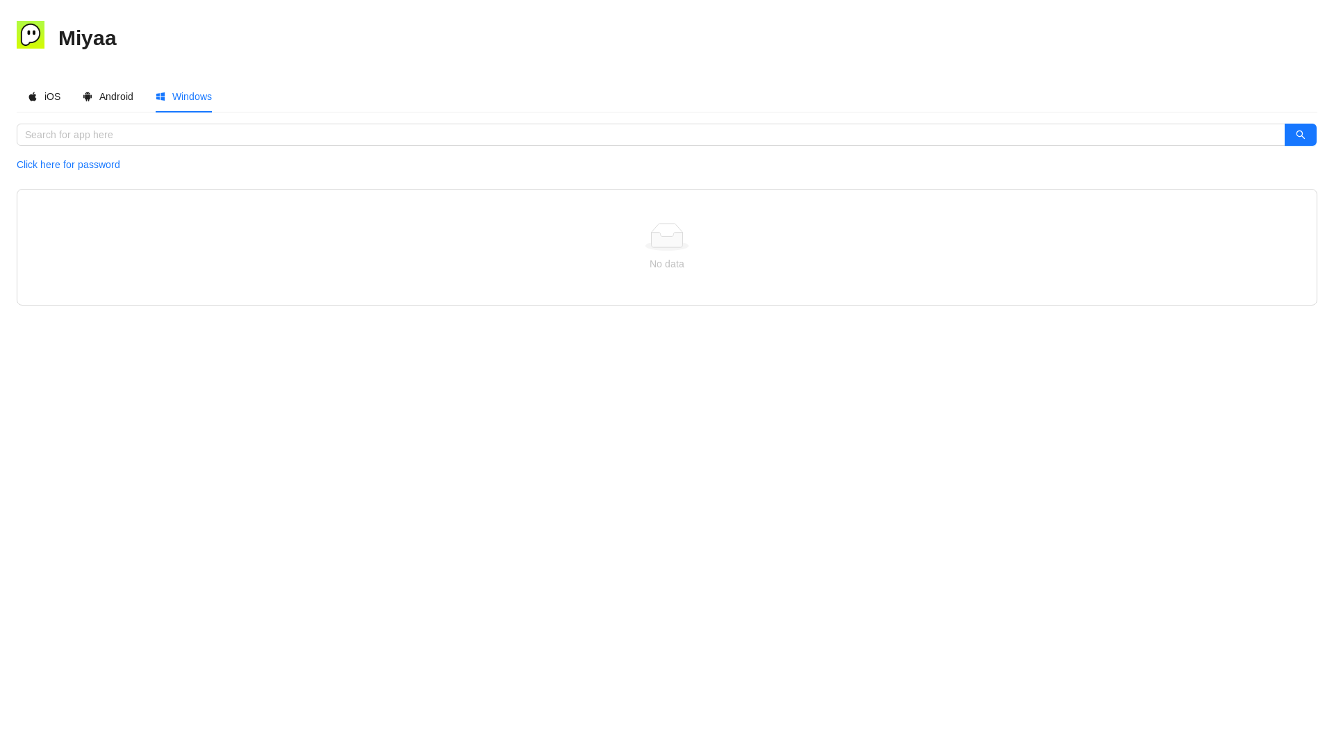website screenshot of https://miyaa.pages.dev/
