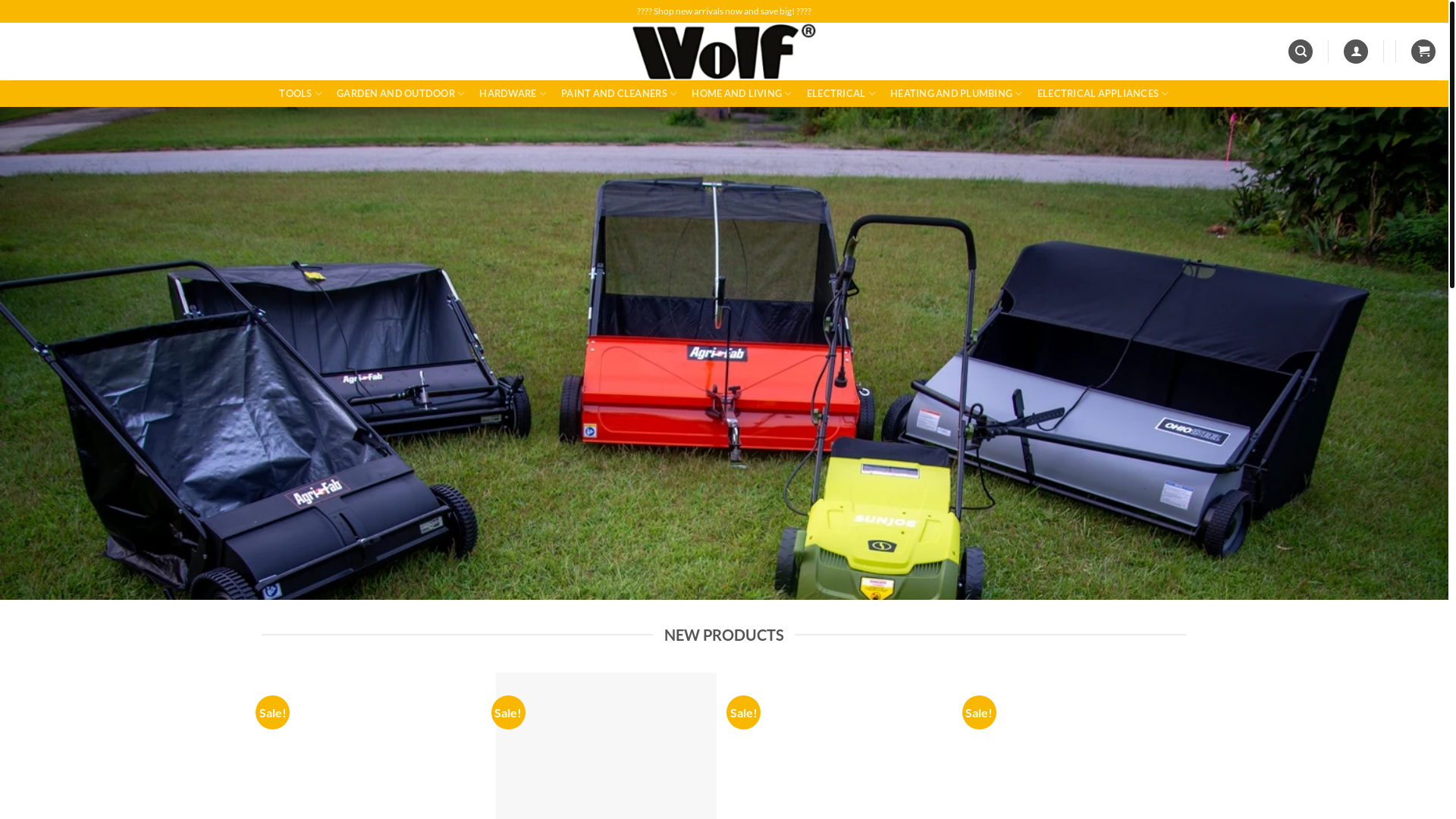 website screenshot of http://sale-cleaningtools.com/