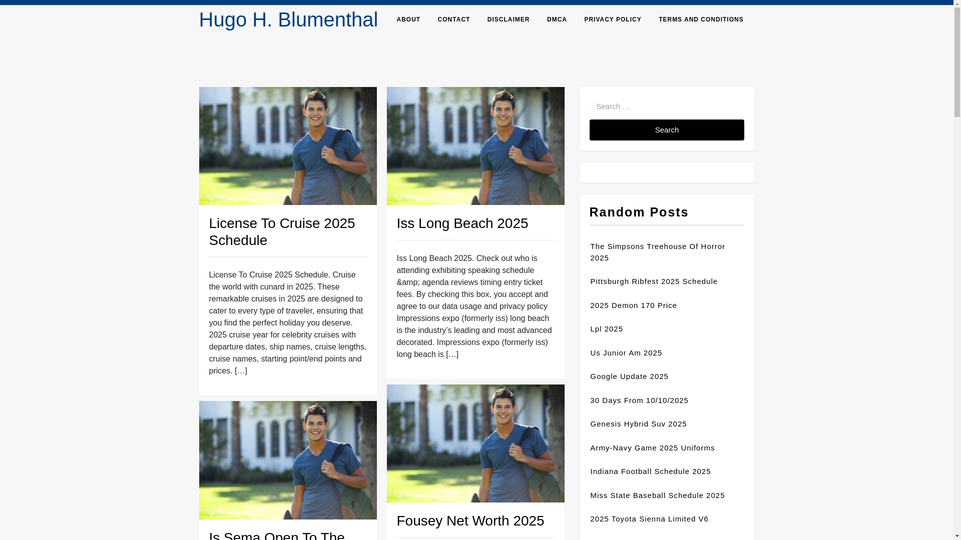 website screenshot of https://hugohblumenthal.pages.dev/