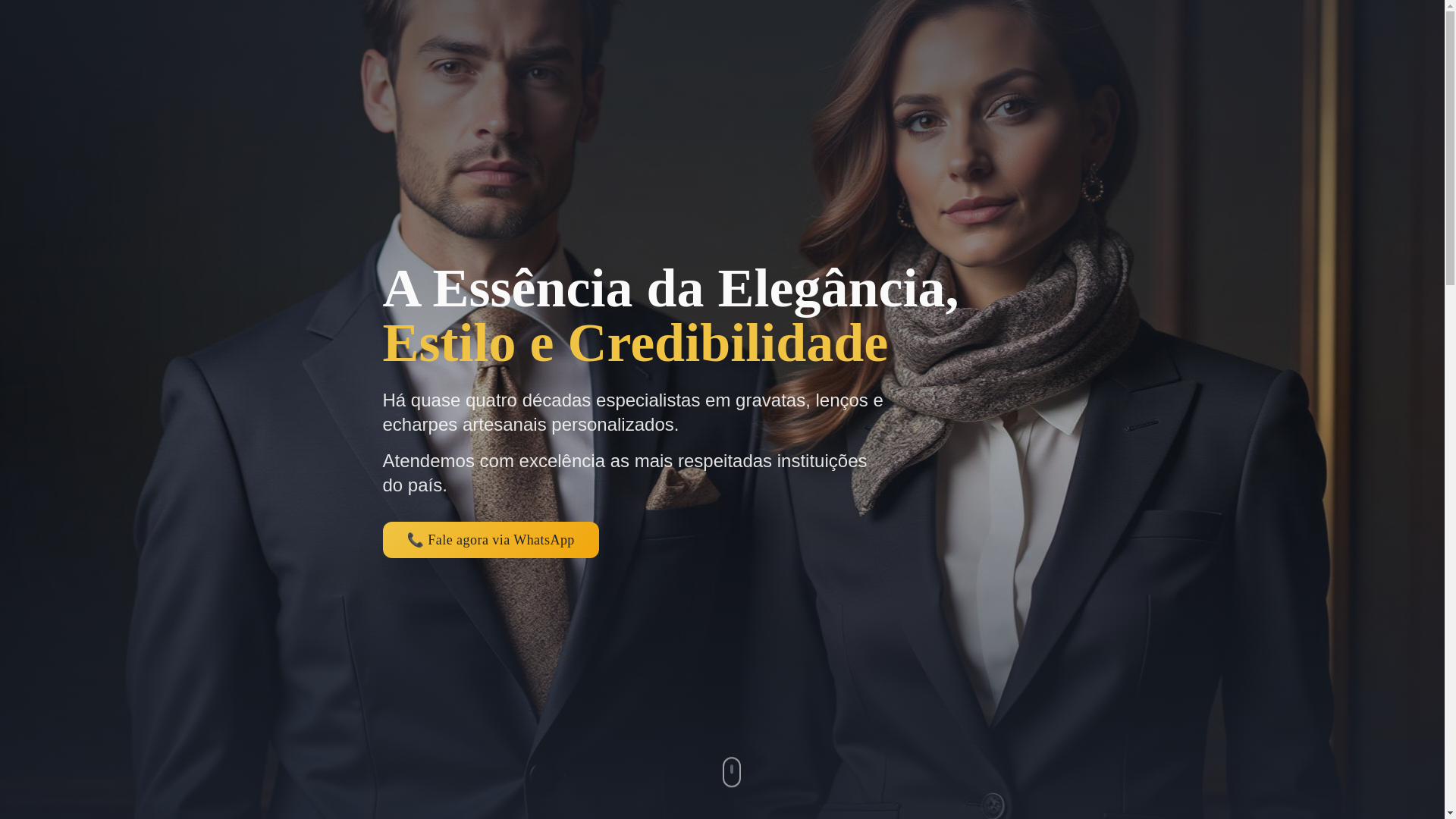 website screenshot of https://fabricadegravata.com.br/