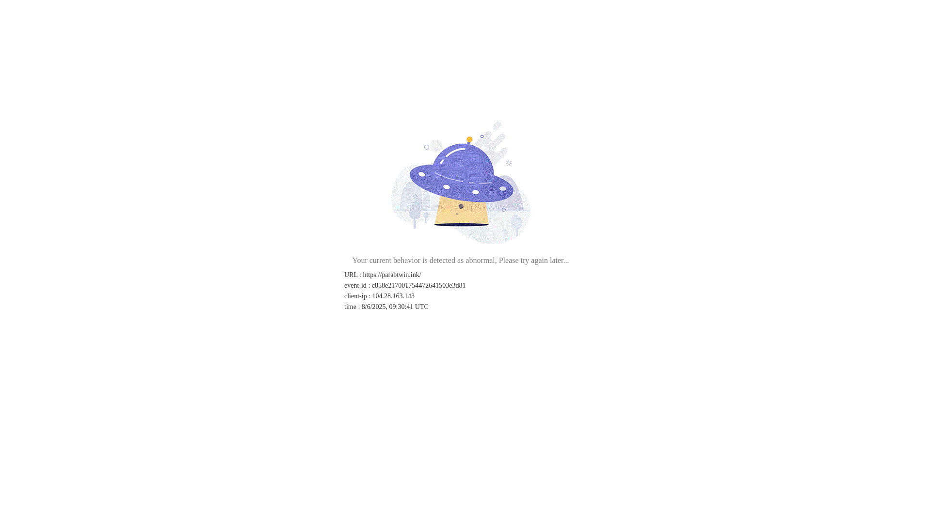 website screenshot of https://parabtwin.ink/
