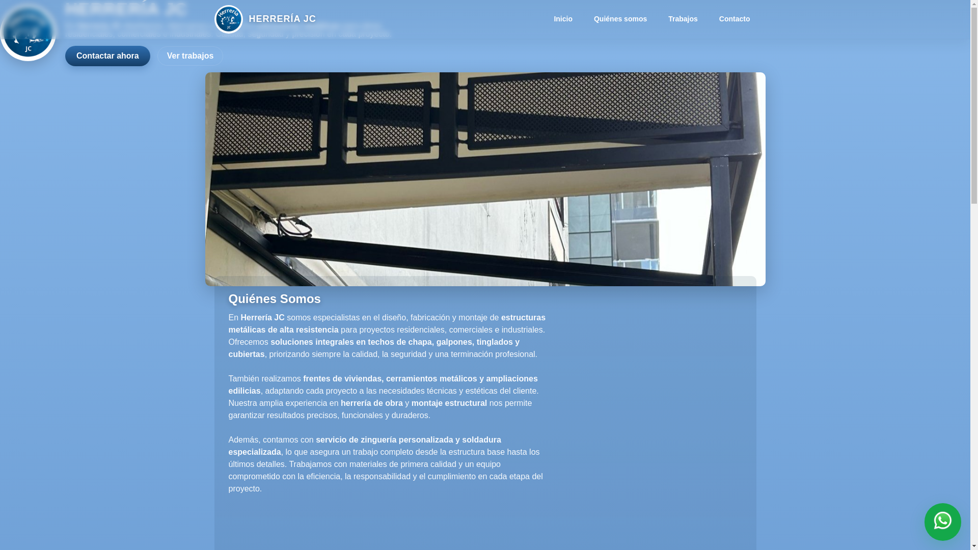 website screenshot of https://herreriajc.com.ar/