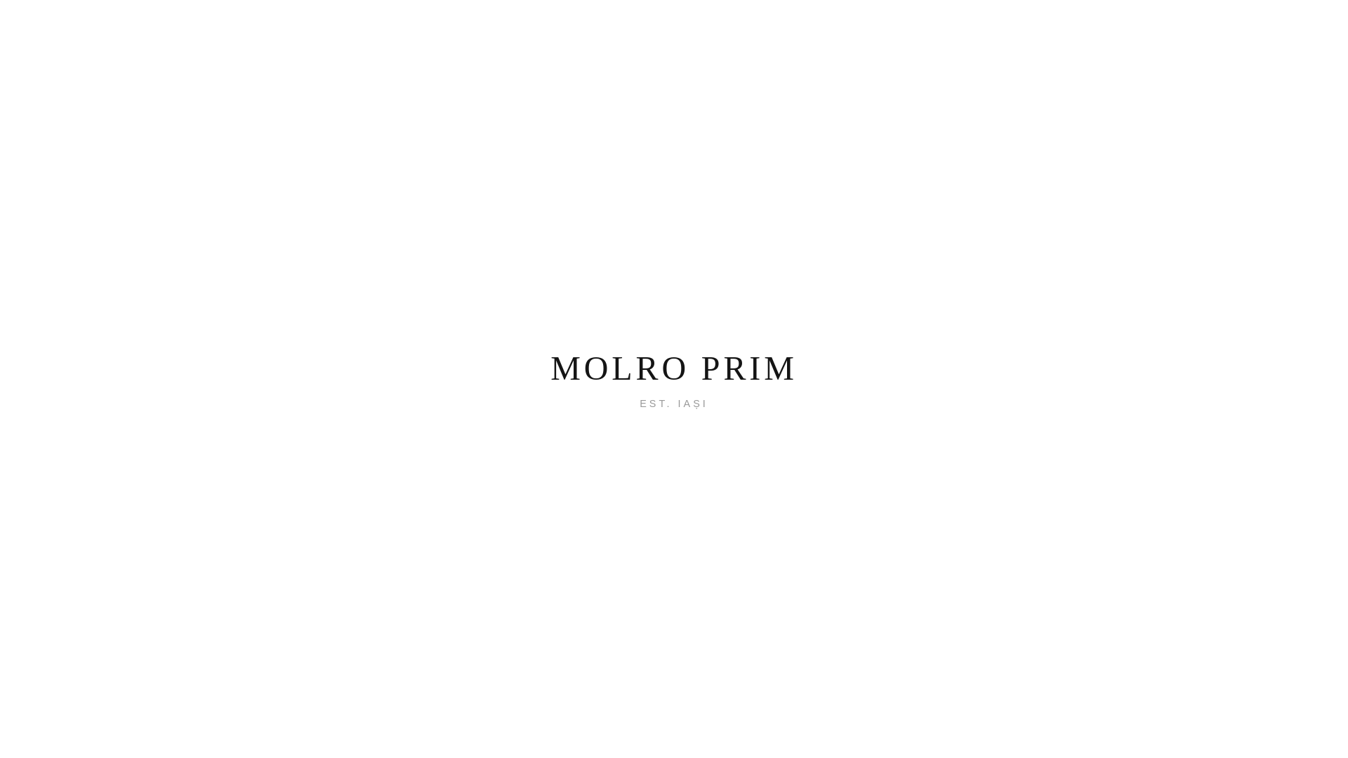 website screenshot of https://molro-prim.ro/