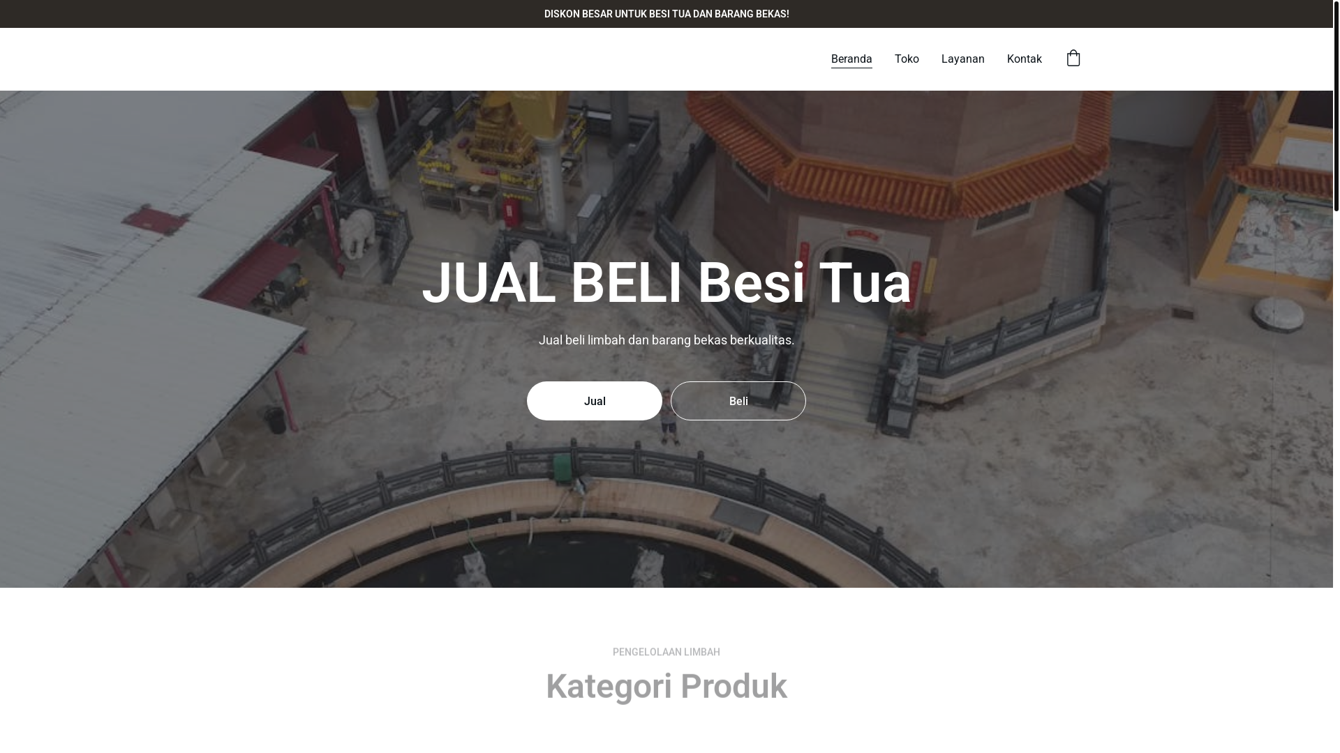 website screenshot of https://besituabalinusra.site/