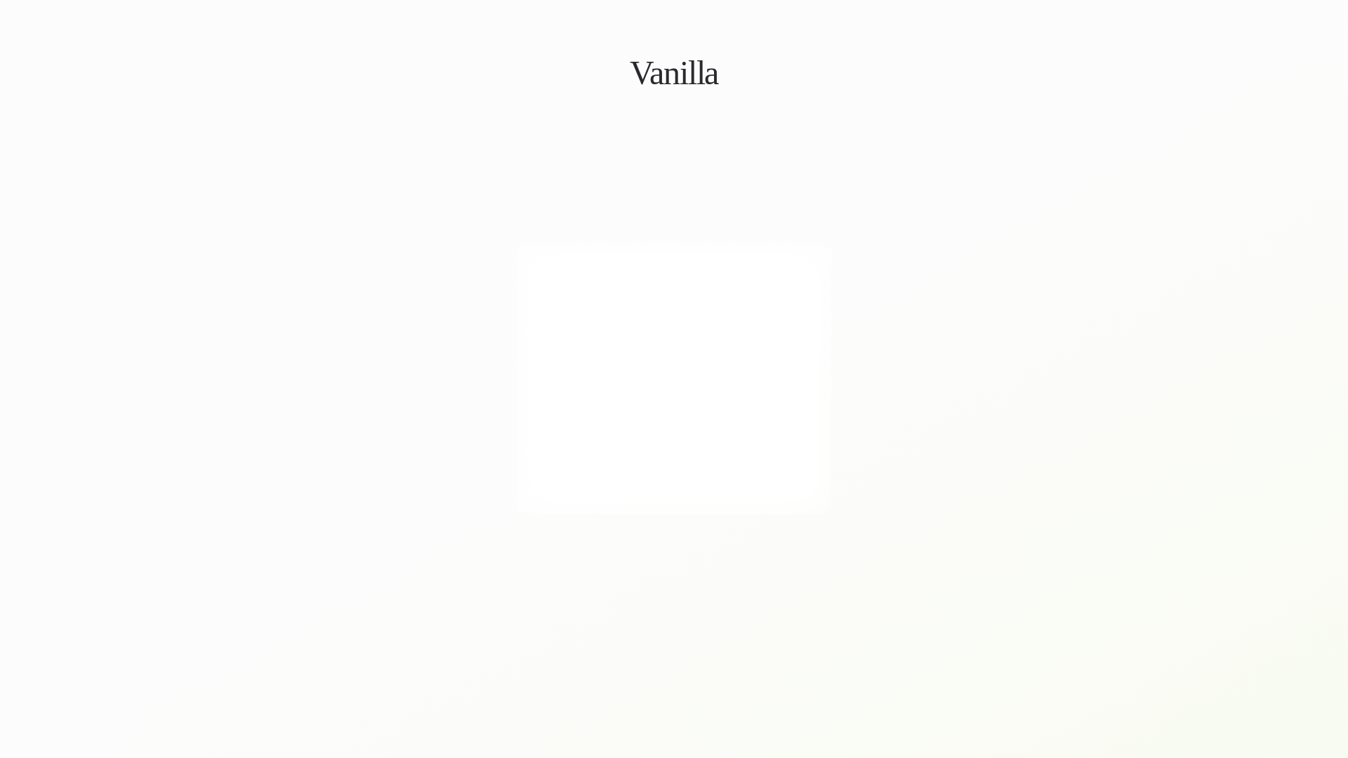 website screenshot of https://greenvanilla.app/