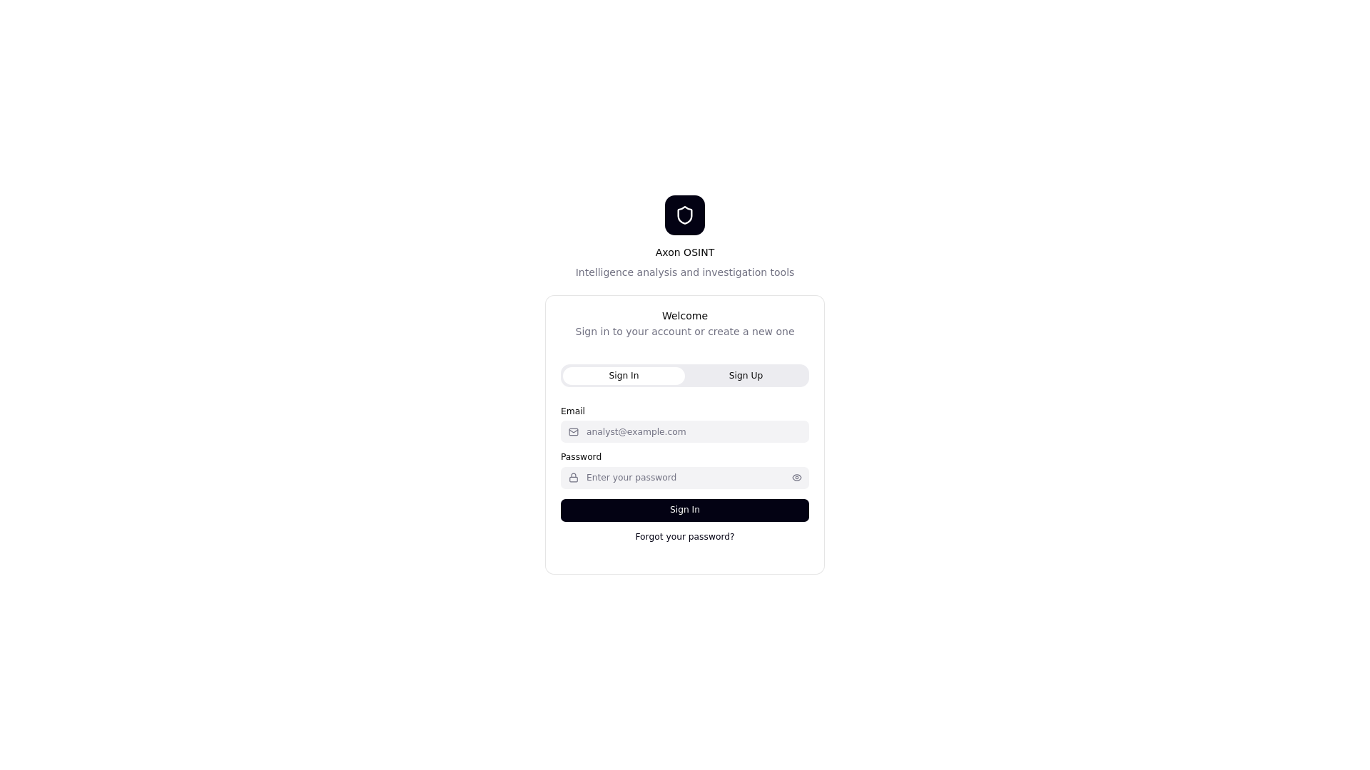 website screenshot of https://axonosint.com/
