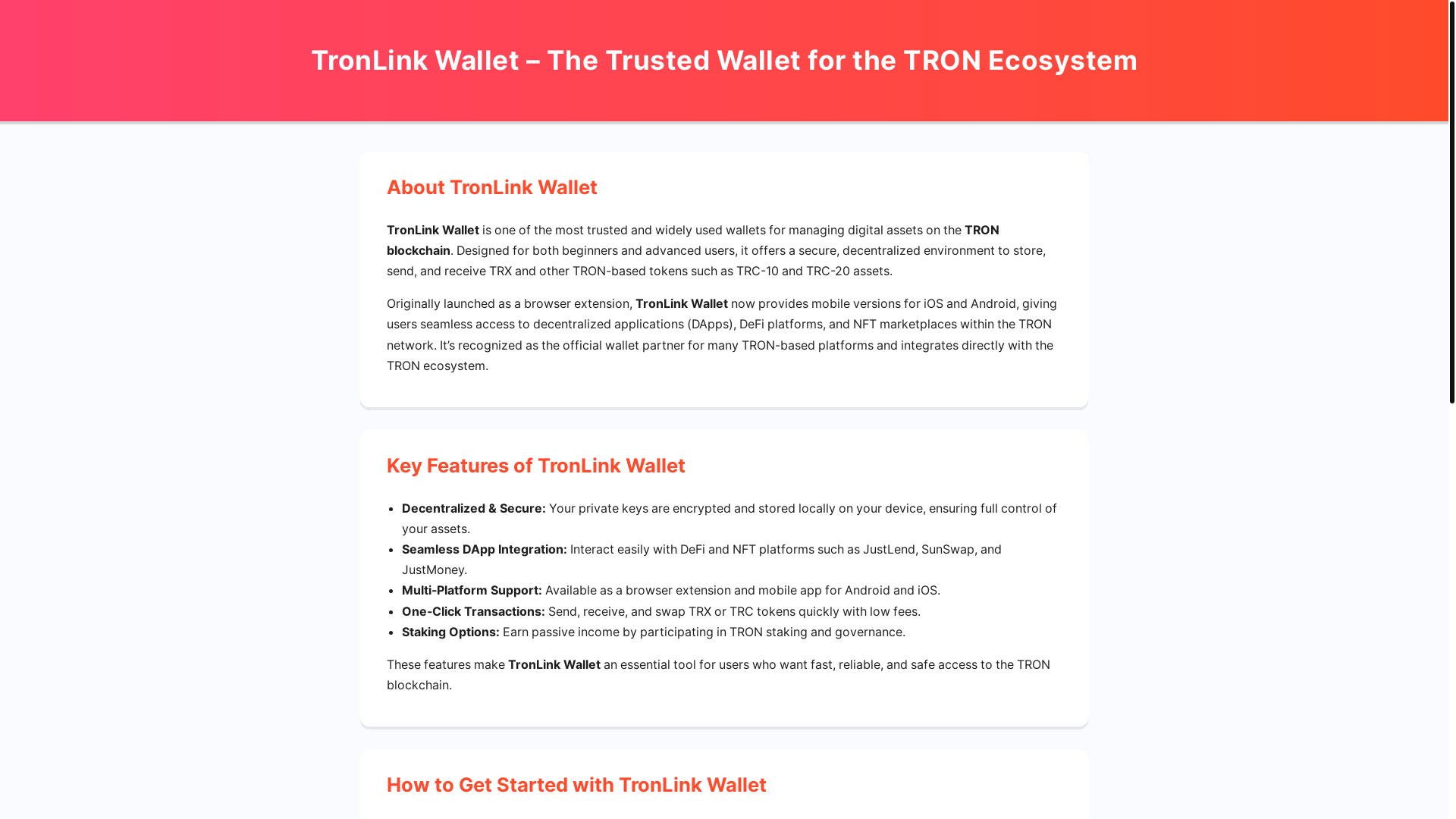 website screenshot of https://tronlink-io-wallet.pages.dev/