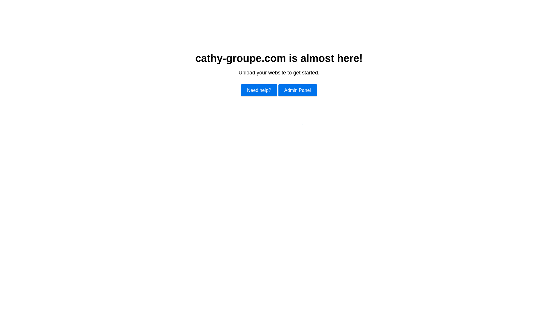 website screenshot of https://cathy-groupe.com/