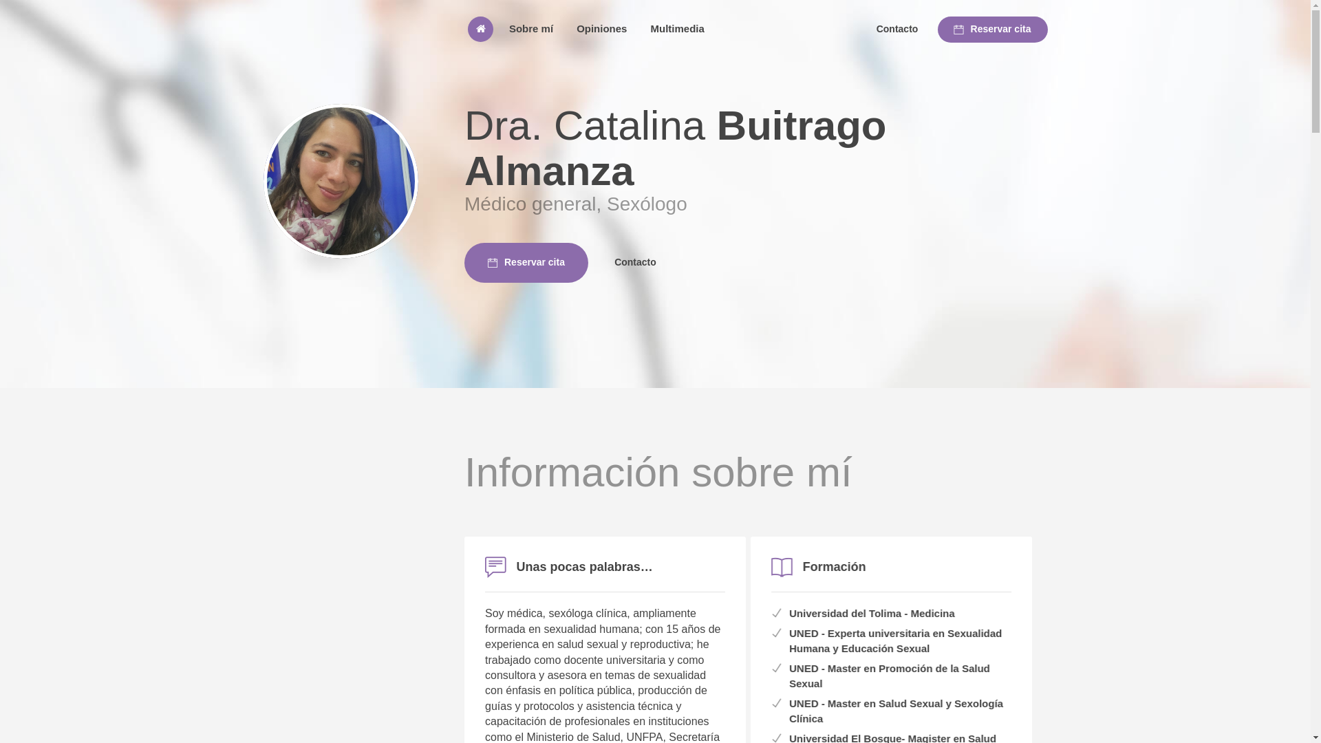 website screenshot of https://catalinabuitragosexologa.com/