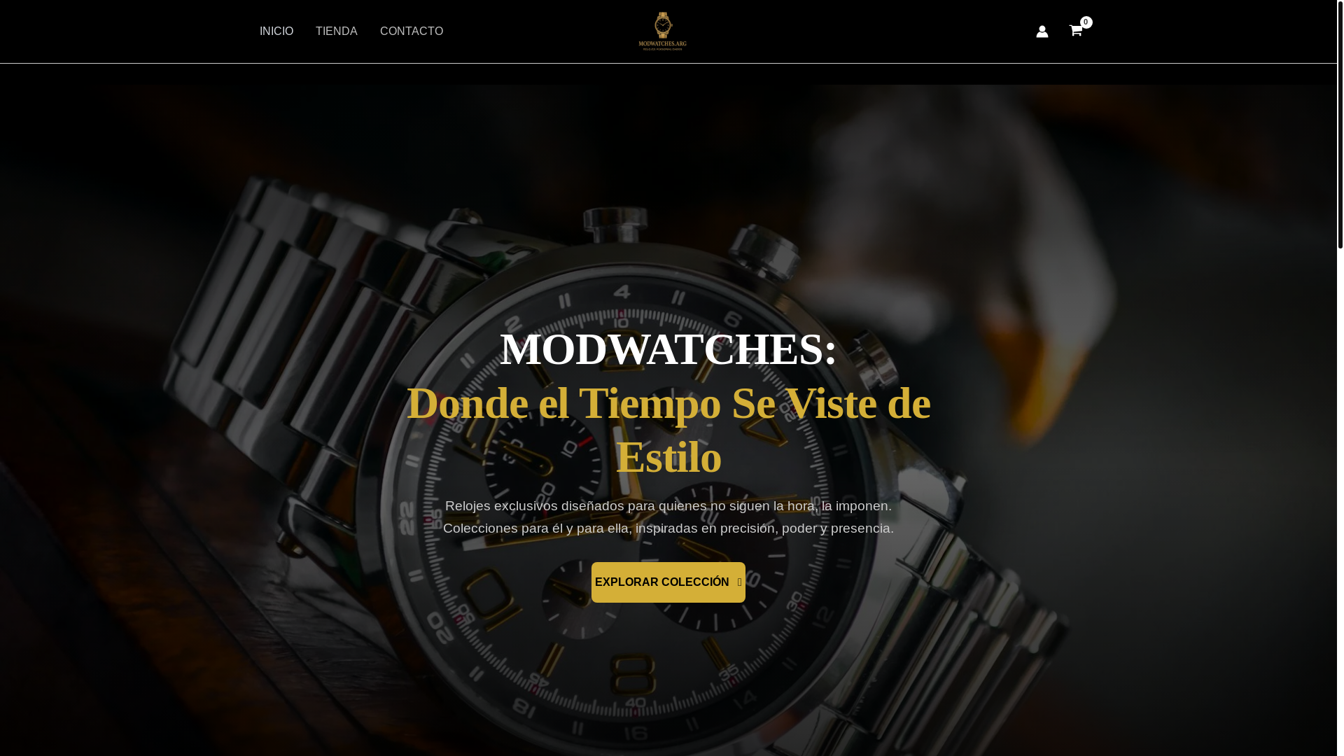 website screenshot of https://modwatchesar.com/