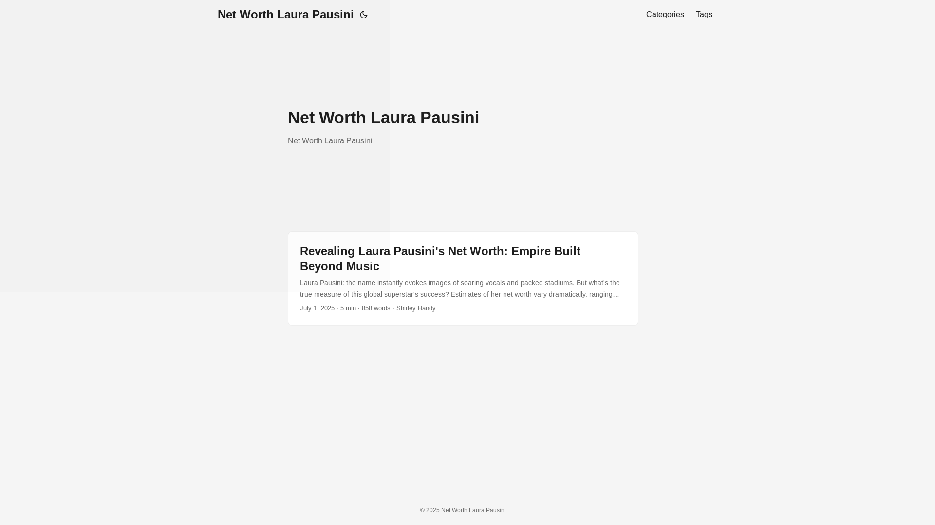website screenshot of https://net-worth-laura-pausini.pages.dev/