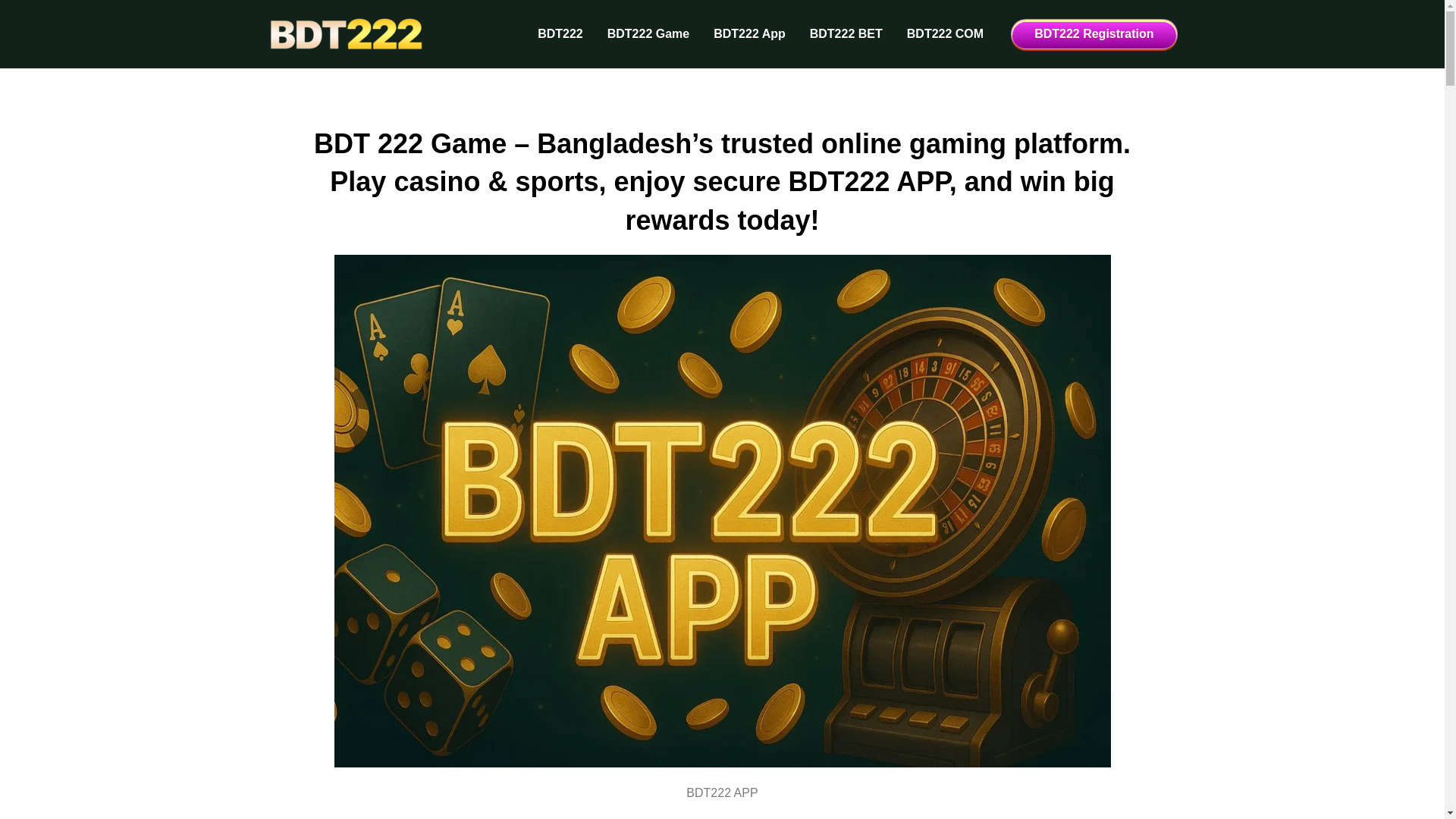website screenshot of https://bdt222-bdt.com/bdt222-app/