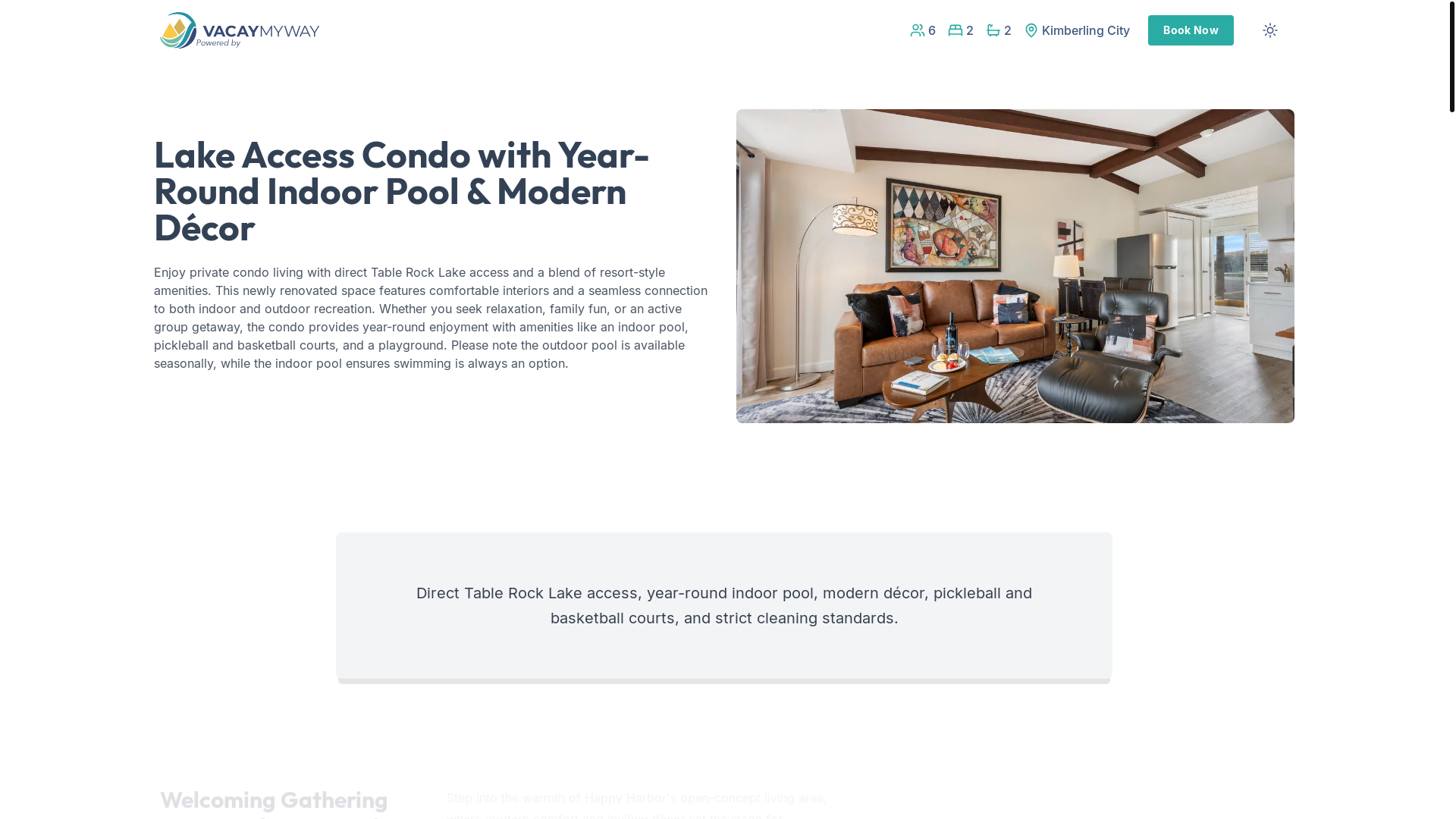 website screenshot of https://tablerockpoolside.condos/