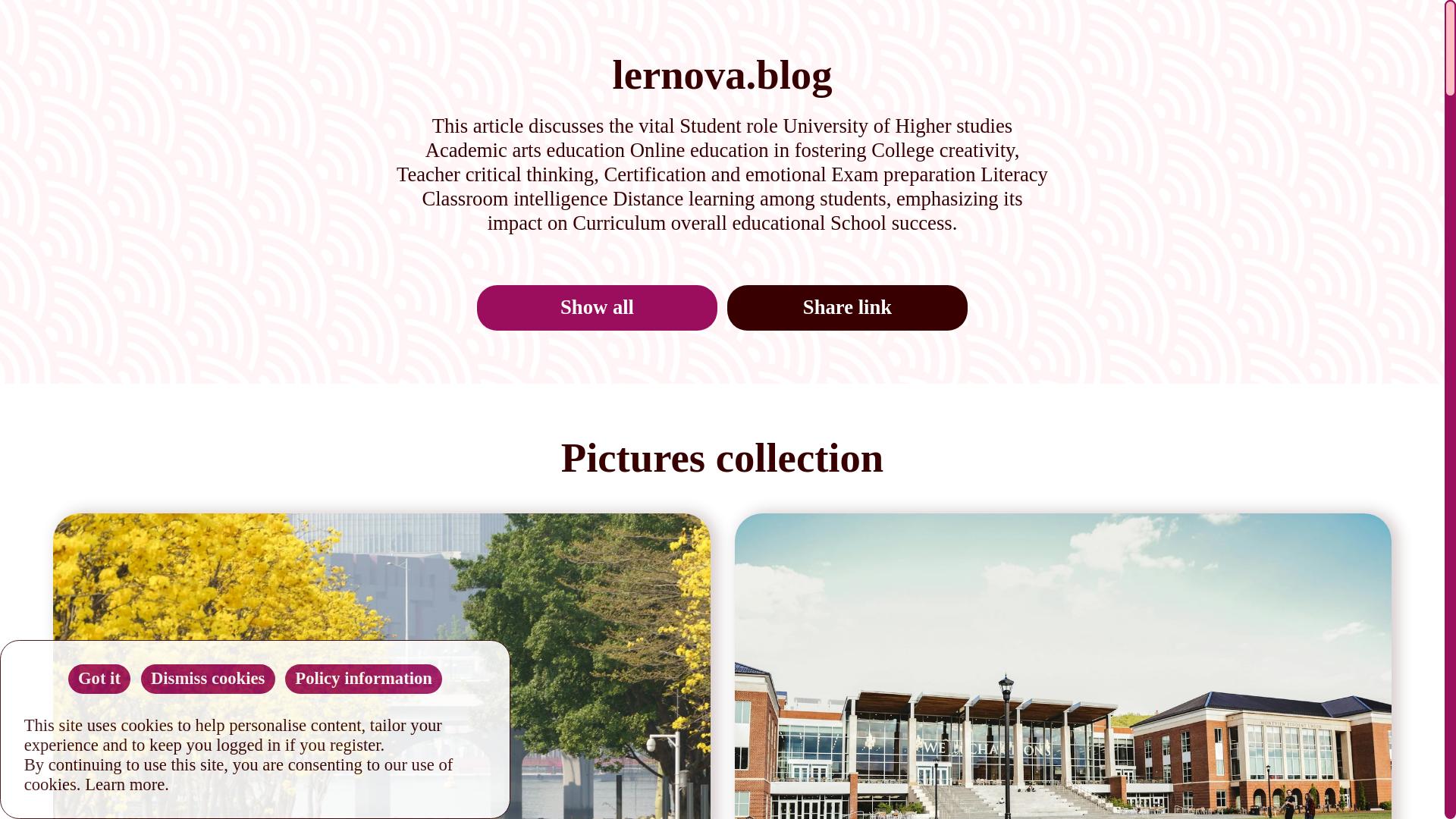 website screenshot of https://lernova.blog/