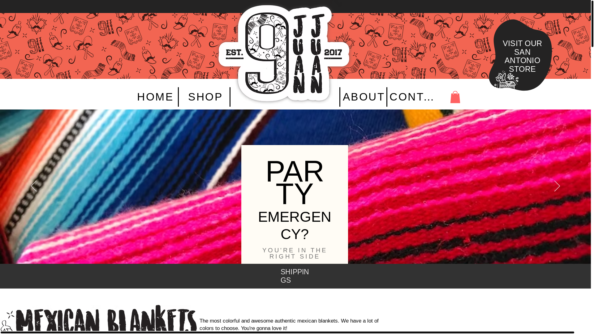 website screenshot of https://store9juanjuan.com/