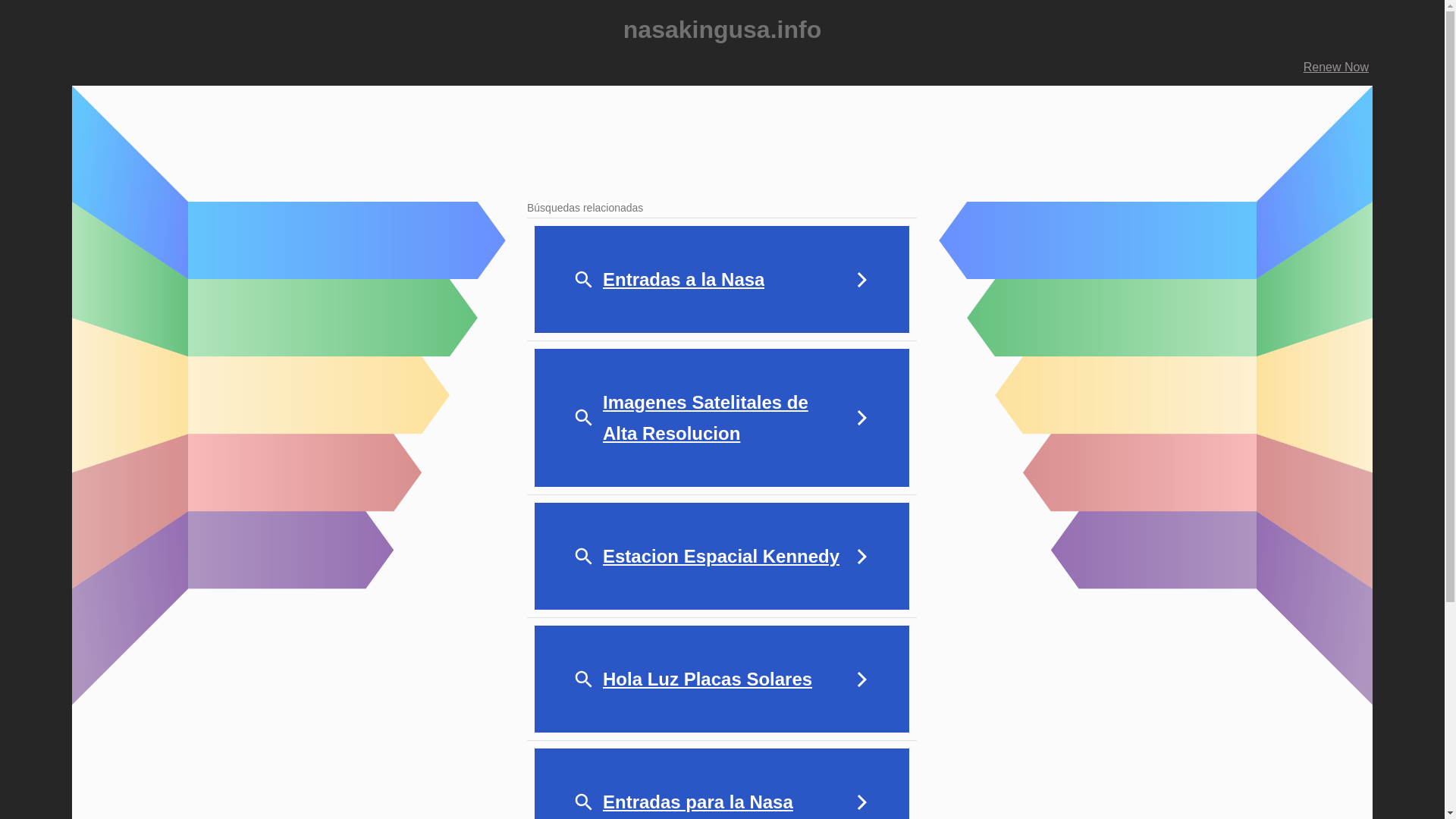 website screenshot of https://nasakingusa.info/