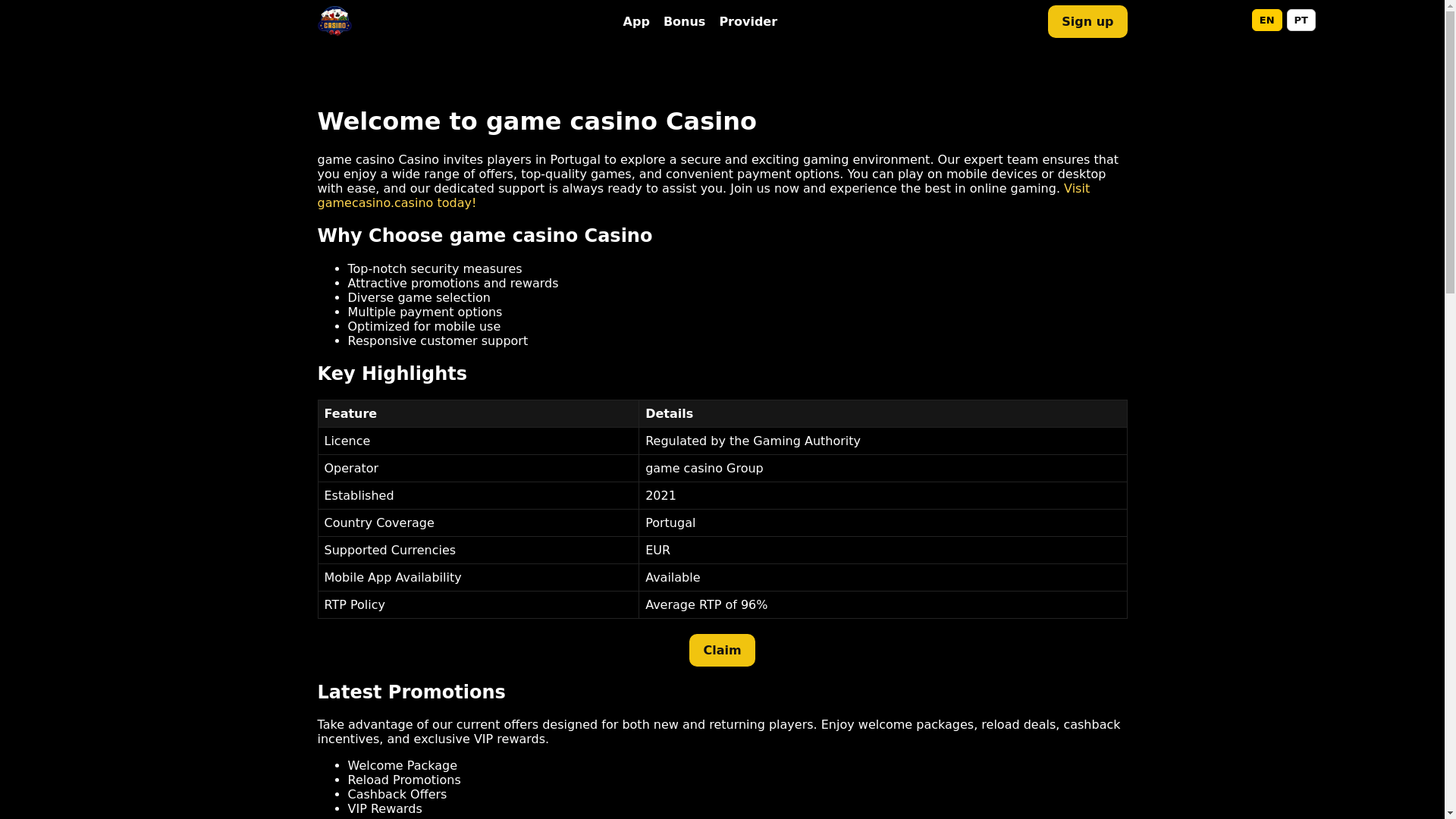 website screenshot of https://gamecasino-casino.pages.dev/