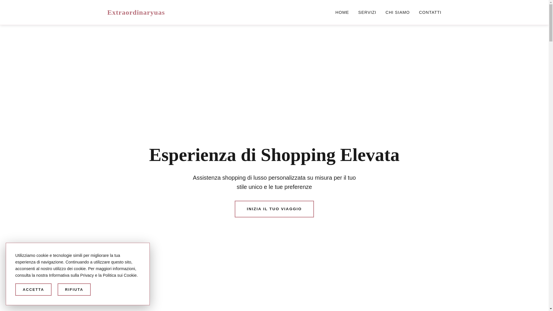 website screenshot of https://extraordinaryuas.world/