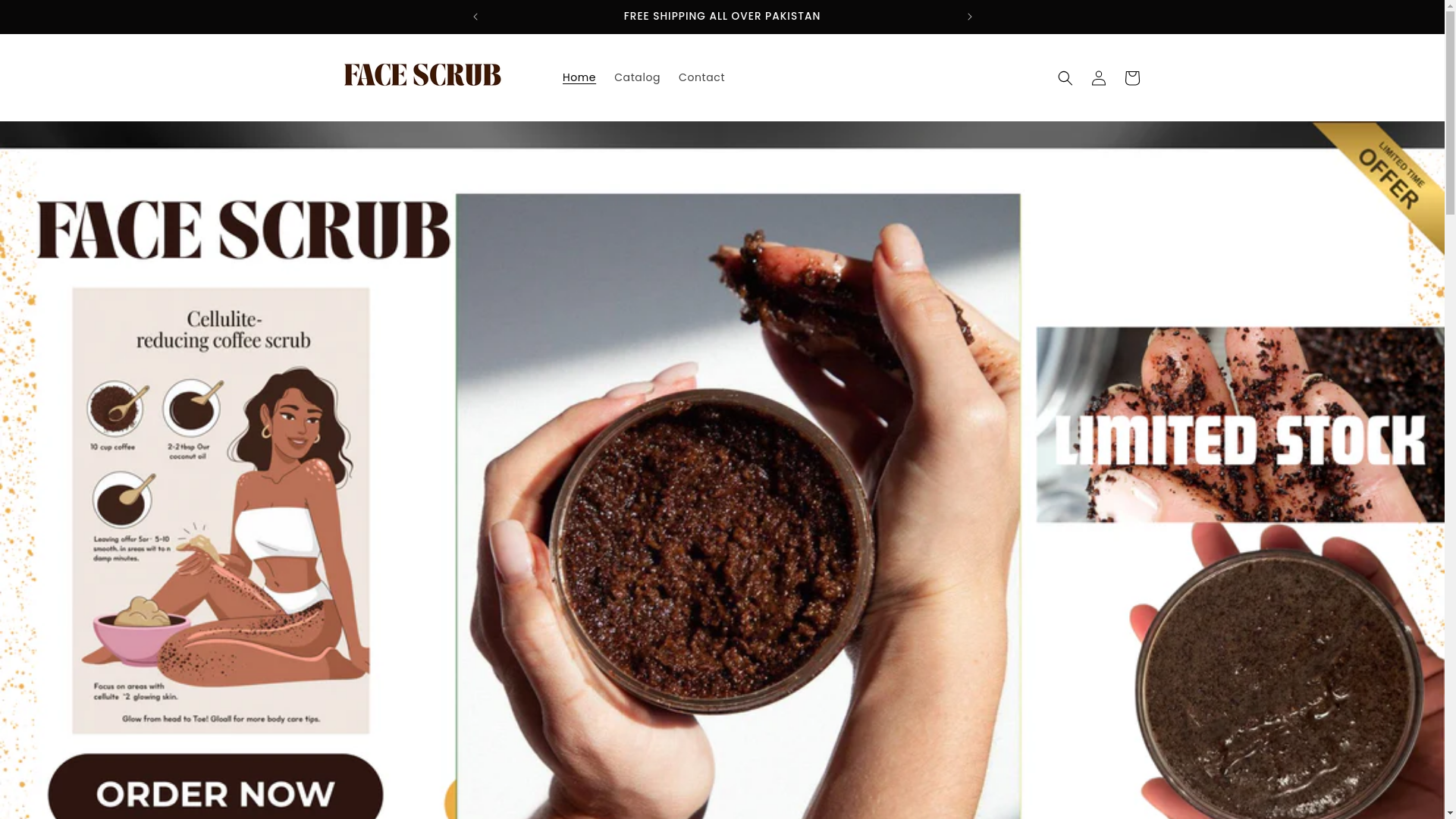 website screenshot of https://bodyscrubpk.store/