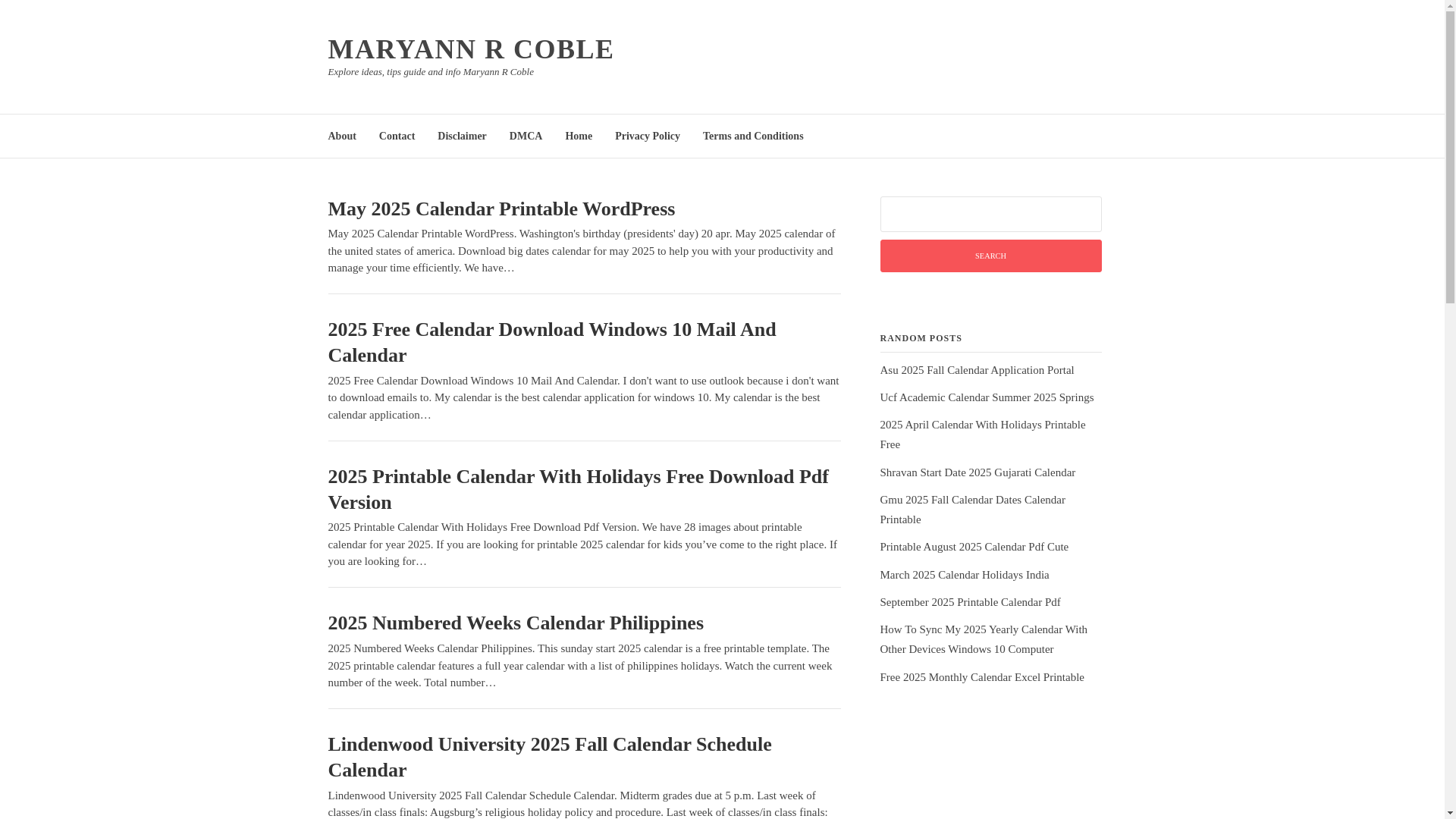 website screenshot of https://maryannrcoblej.pages.dev/