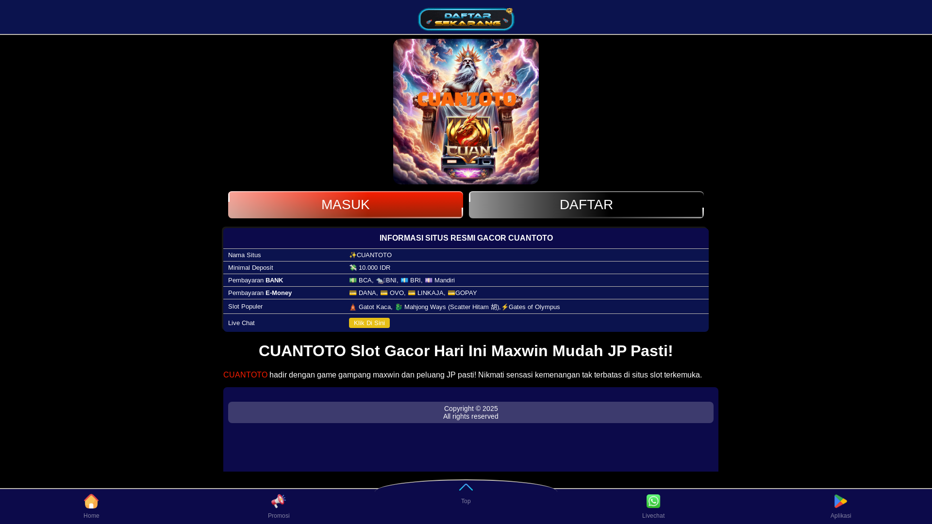 website screenshot of https://cuantoo10.pages.dev/